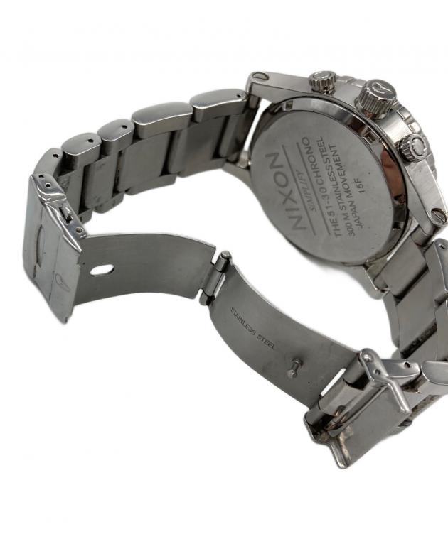 中古・古着通販】NIXON (ニクソン) アナログ腕時計 ホワイト×シルバー