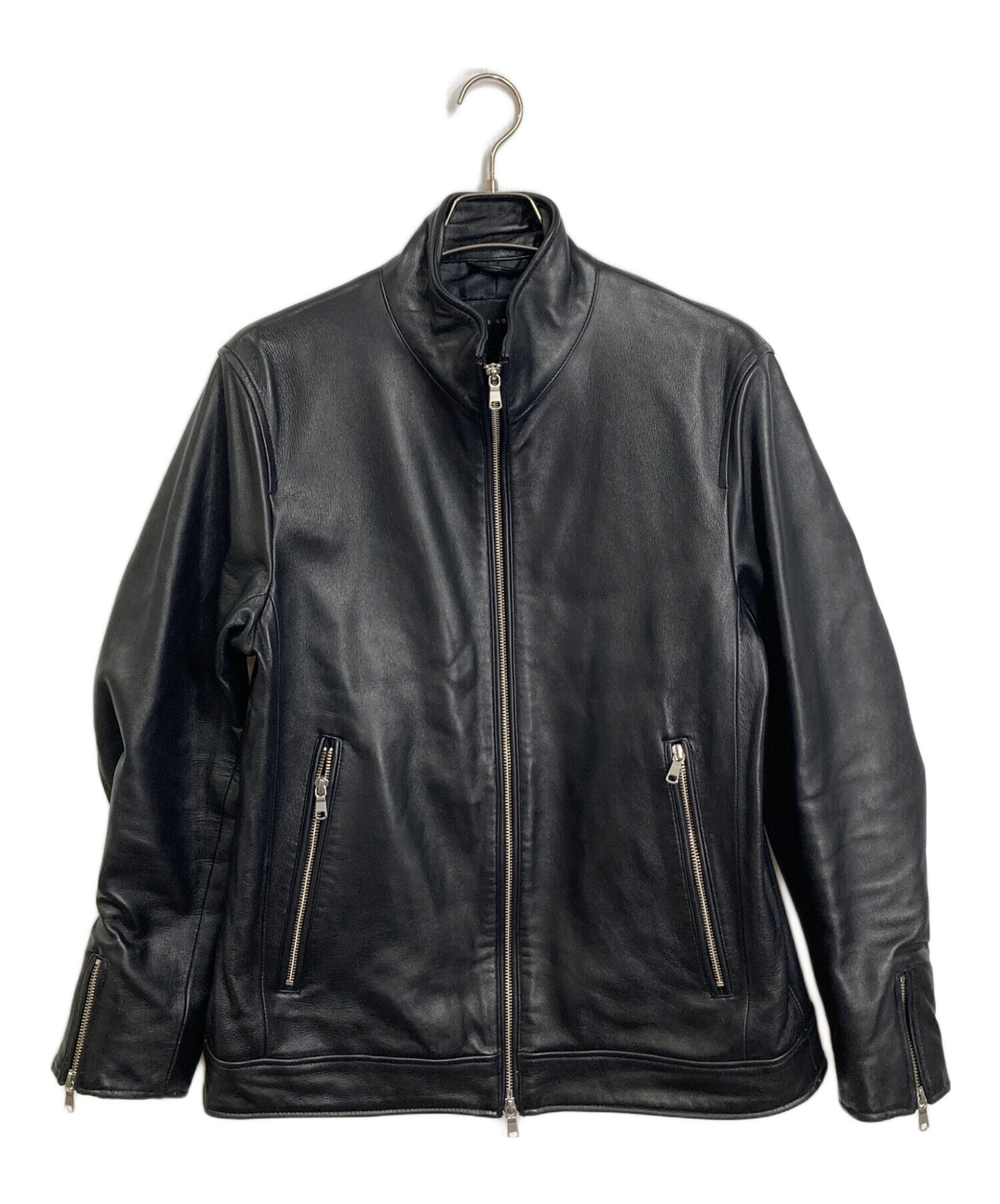 中古・古着通販】TETE HOMME (テット オム) ラムレザーシングル