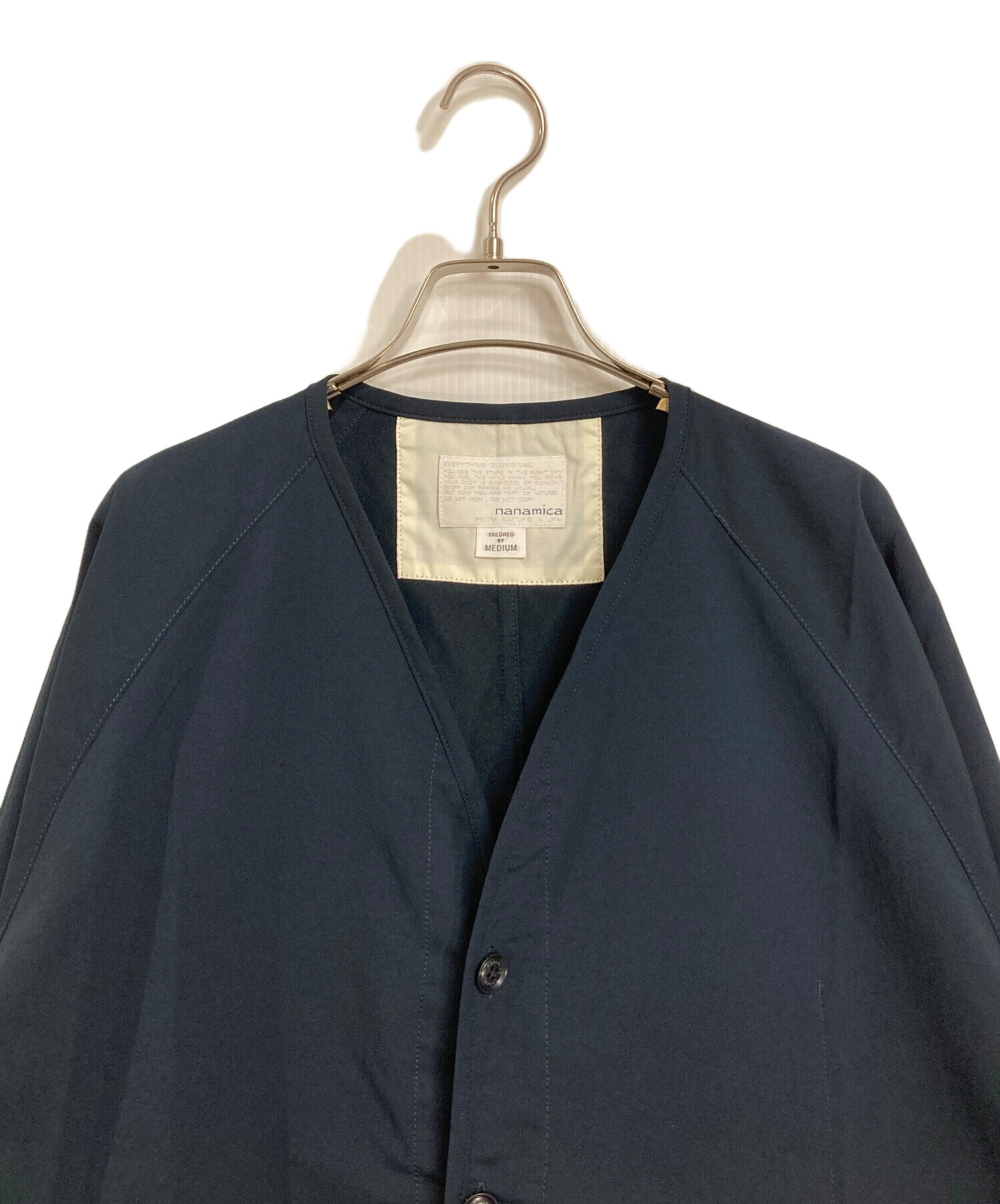中古・古着通販】nanamica (ナナミカ) ardigan ラグランカーディガン 