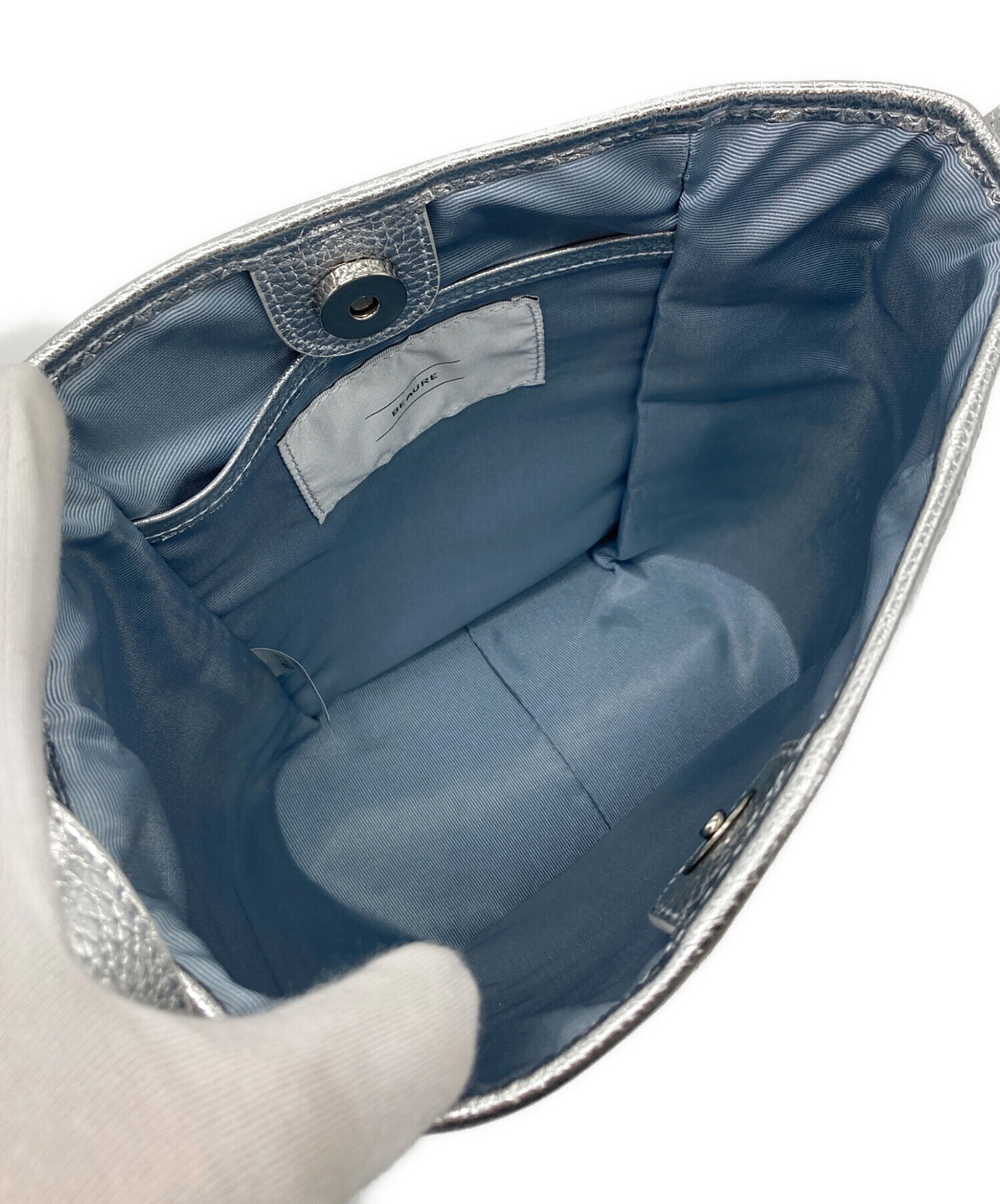 中古・古着通販】Beaure (ビュレ) カウレザー バケツ型ワンショルダー 