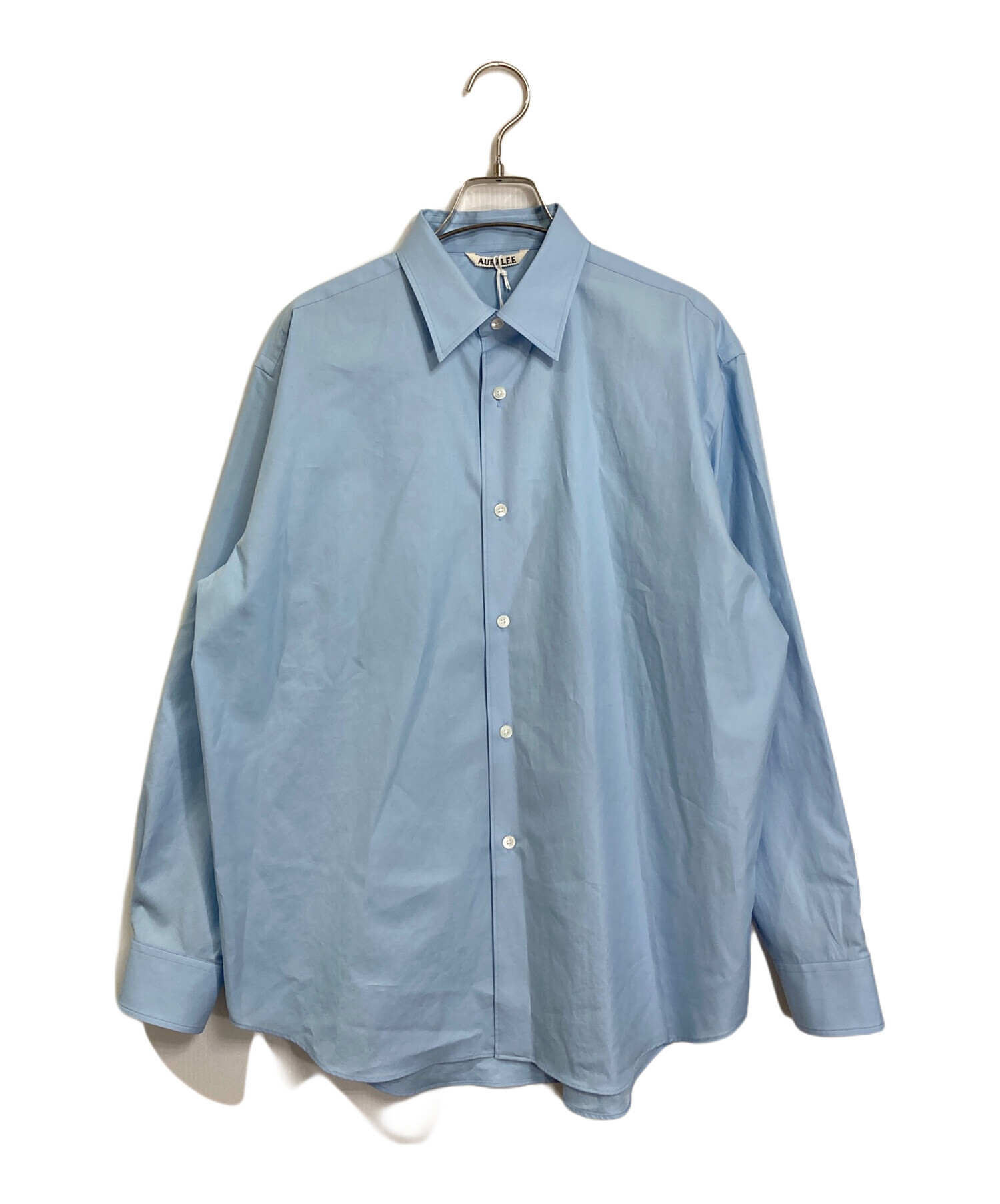 中古・古着通販】AURALEE (オーラリー) WASHED FINX TWILL SHIRT 長袖