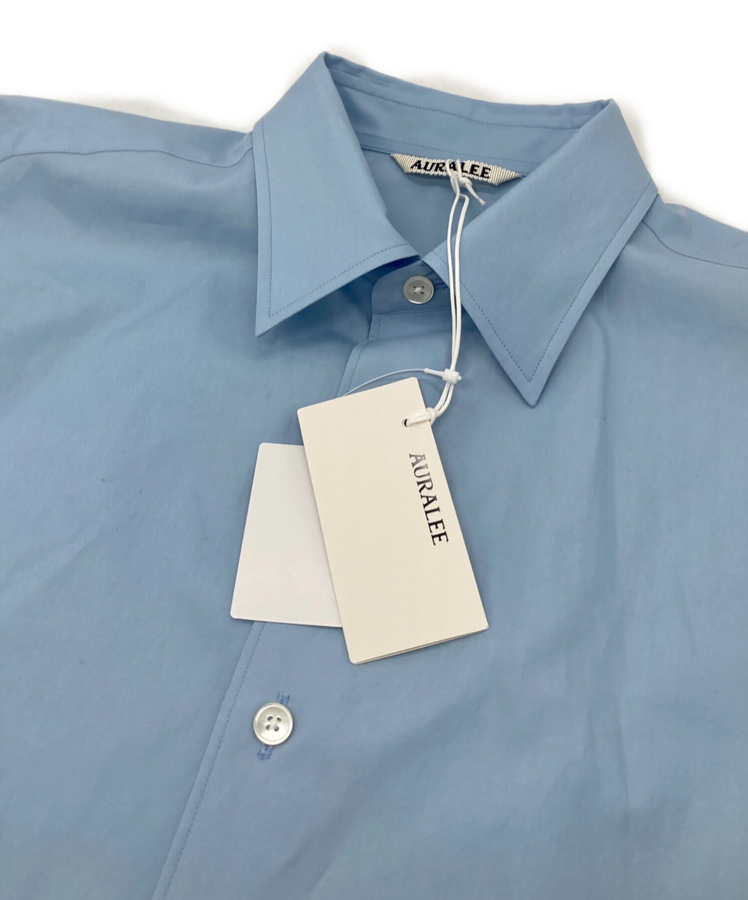 中古・古着通販】AURALEE (オーラリー) WASHED FINX TWILL SHIRT 長袖