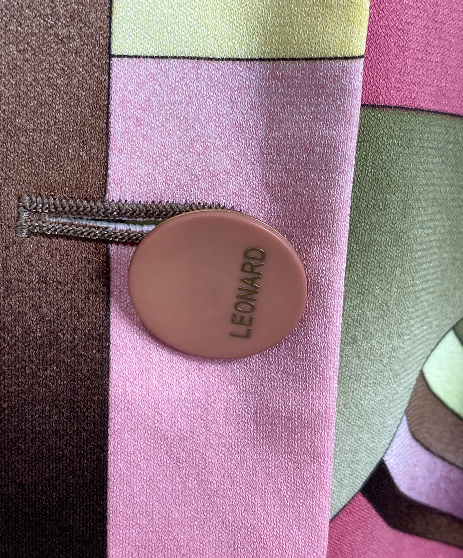 近年美品 LEONARD レオナール ストレッチデニム ジャケット 【公式通販】