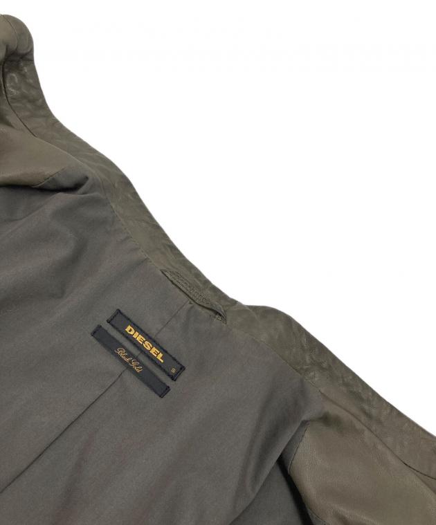中古・古着通販】DIESEL (ディーゼル) シングルライダースジャケット