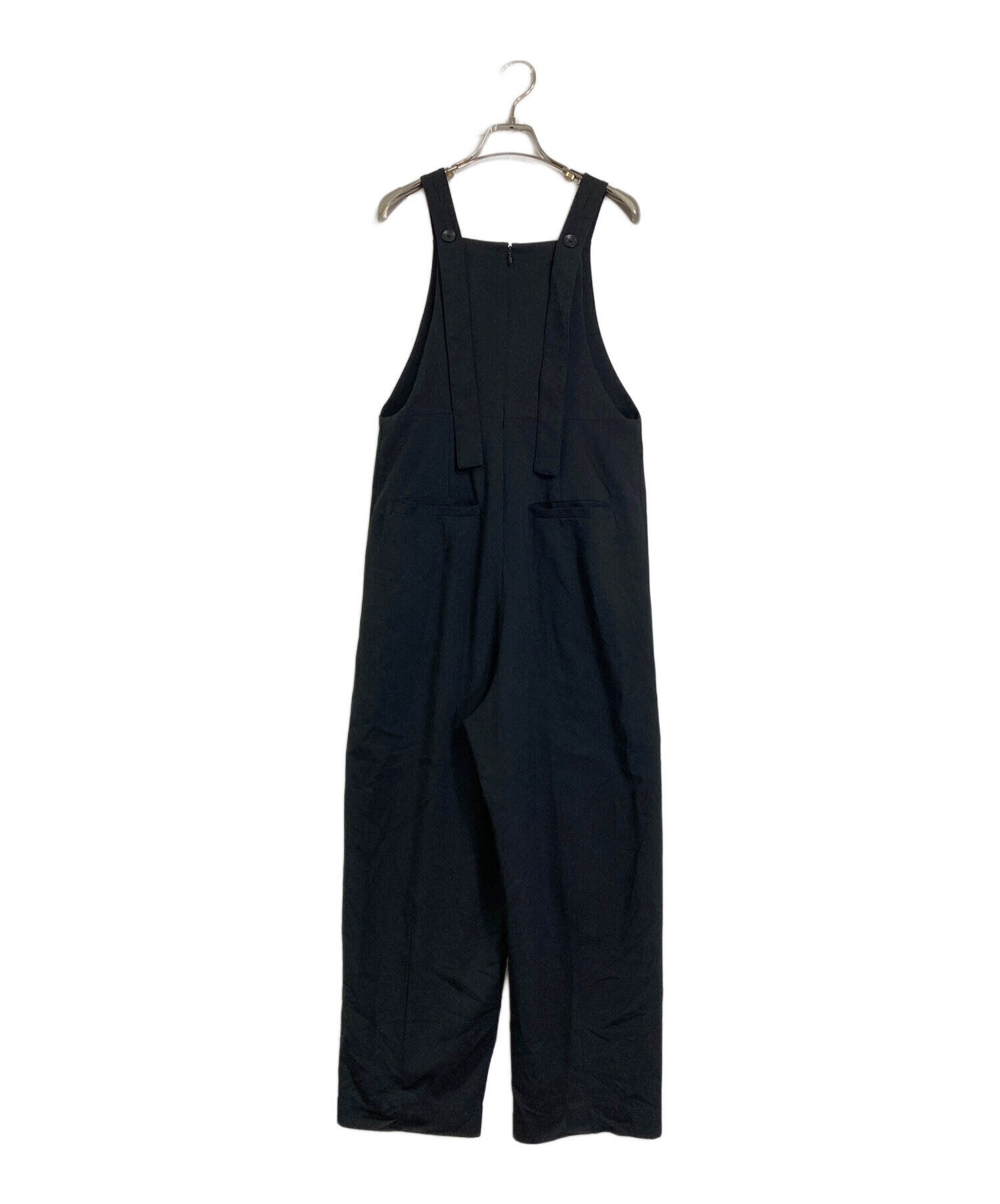 中古・古着通販】CLANE (クラネ) オールインワン サロペット ブラック 