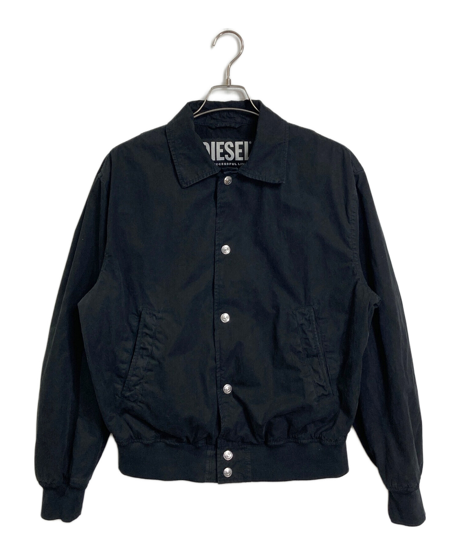中古・古着通販】DIESEL (ディーゼル) LAKER-WOW JACKET ブラック