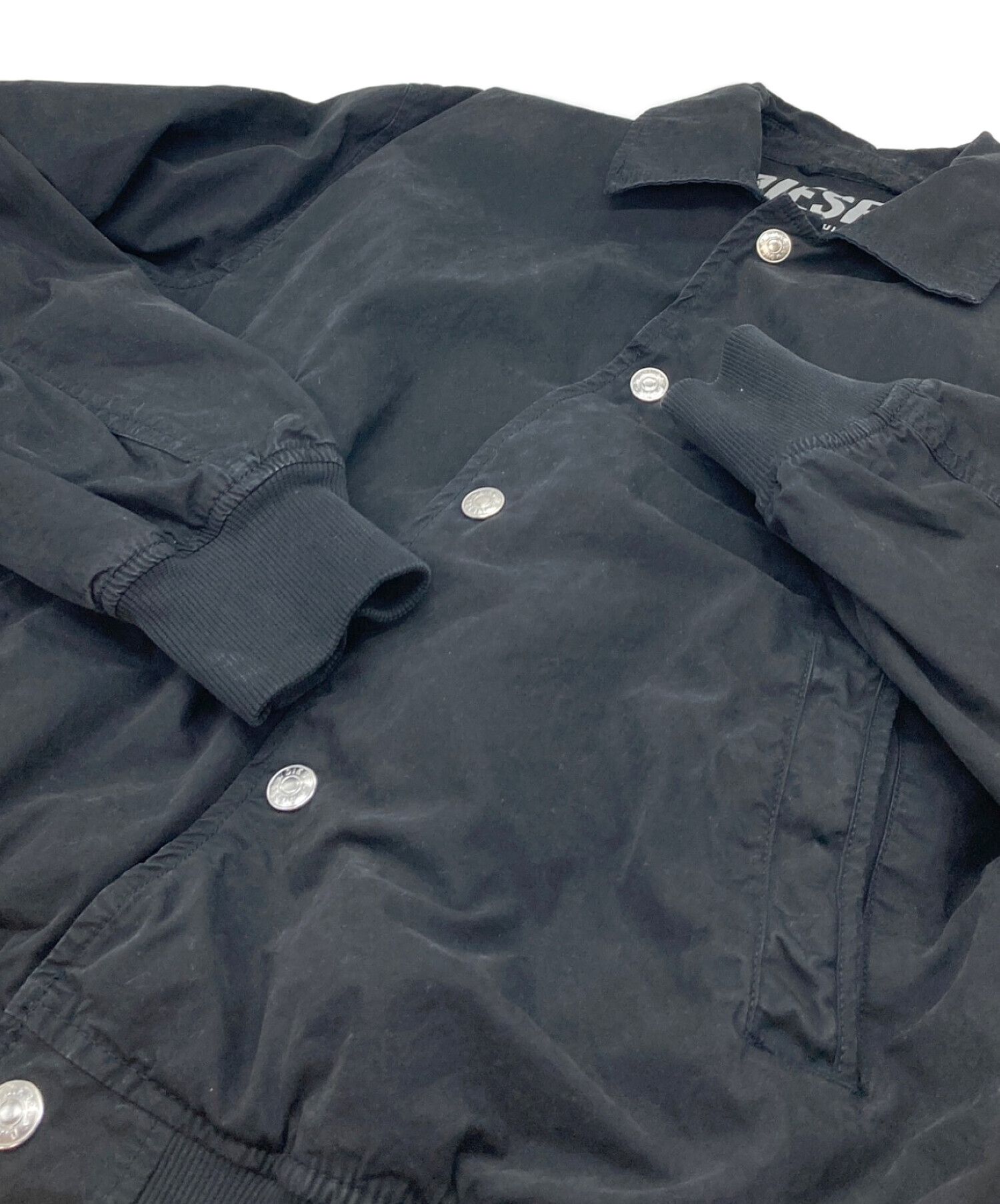 中古・古着通販】DIESEL (ディーゼル) LAKER-WOW JACKET ブラック