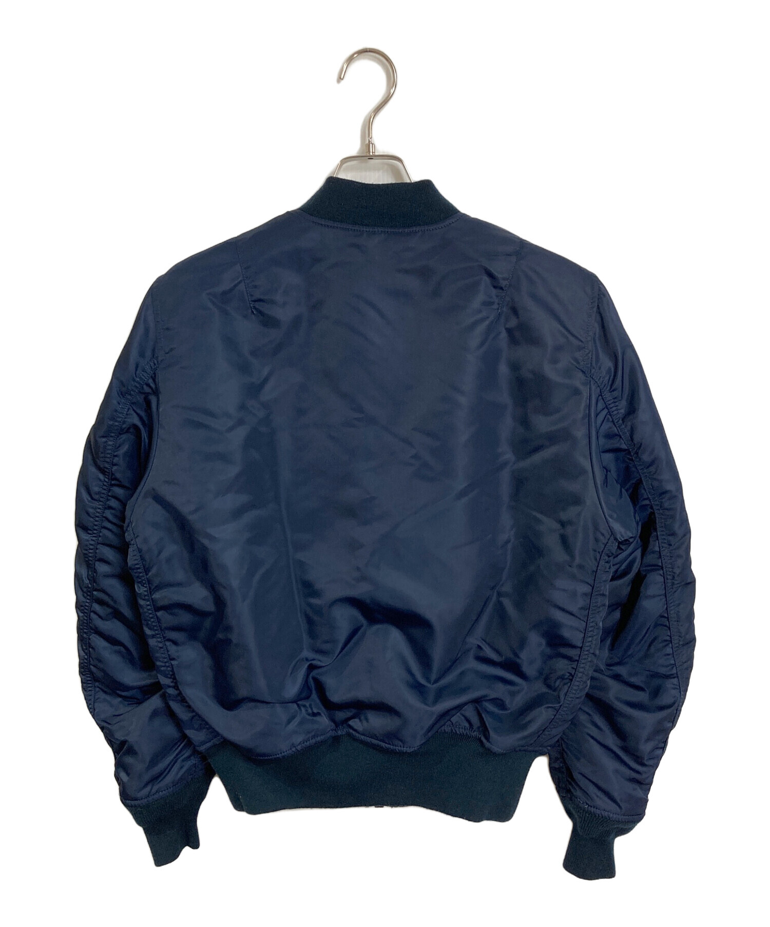 中古・古着通販】ALPHA (アルファ) フライトジャケット ネイビー