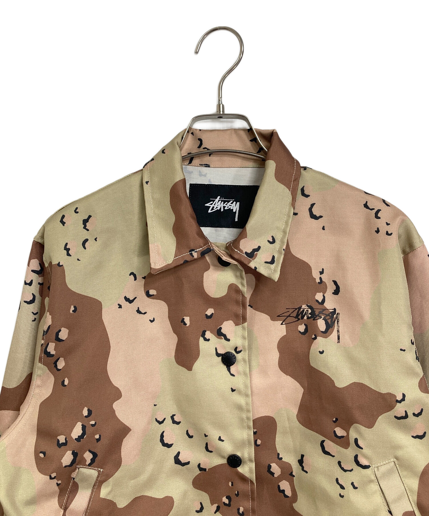 中古・古着通販】stussy (ステューシー) コーチジャケット ブラウン