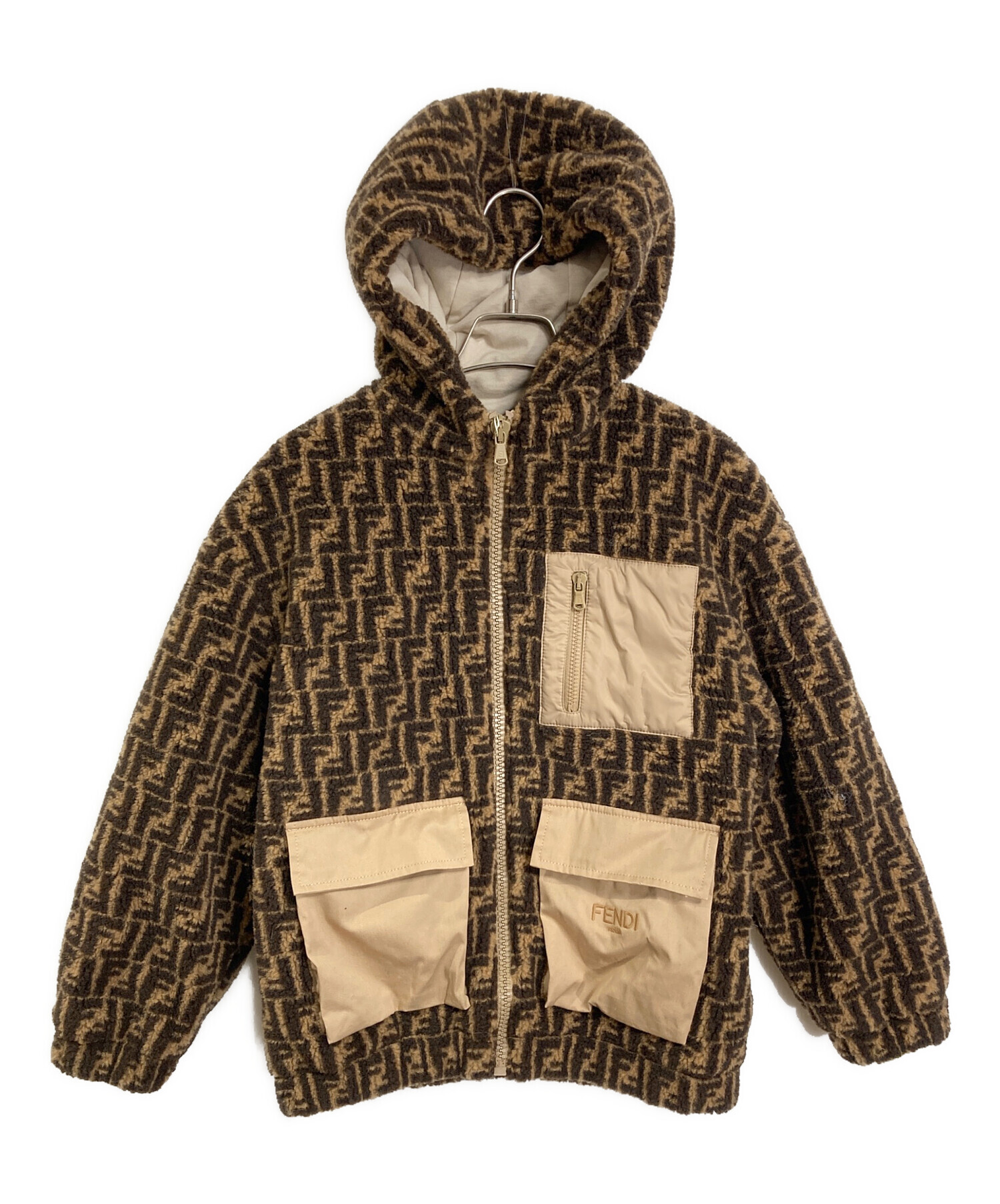 中古・古着通販】FENDI KIDS (フェンディ キッズ) ズッカ柄 テディベア