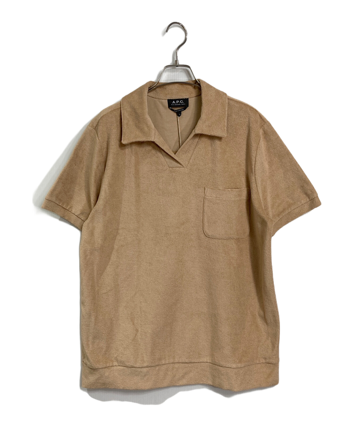 中古・古着通販】A.P.C. (アーペーセー) ポロシャツ パイルシャツ