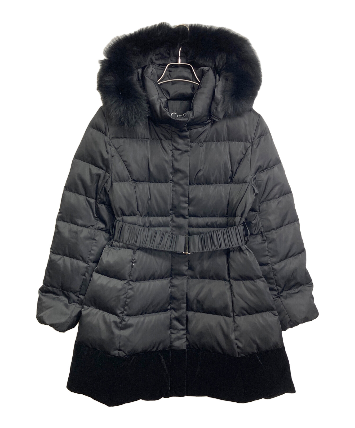 中古・古着通販】COUP DE CHANCE (クードシャンス) ミディ丈ベルト付