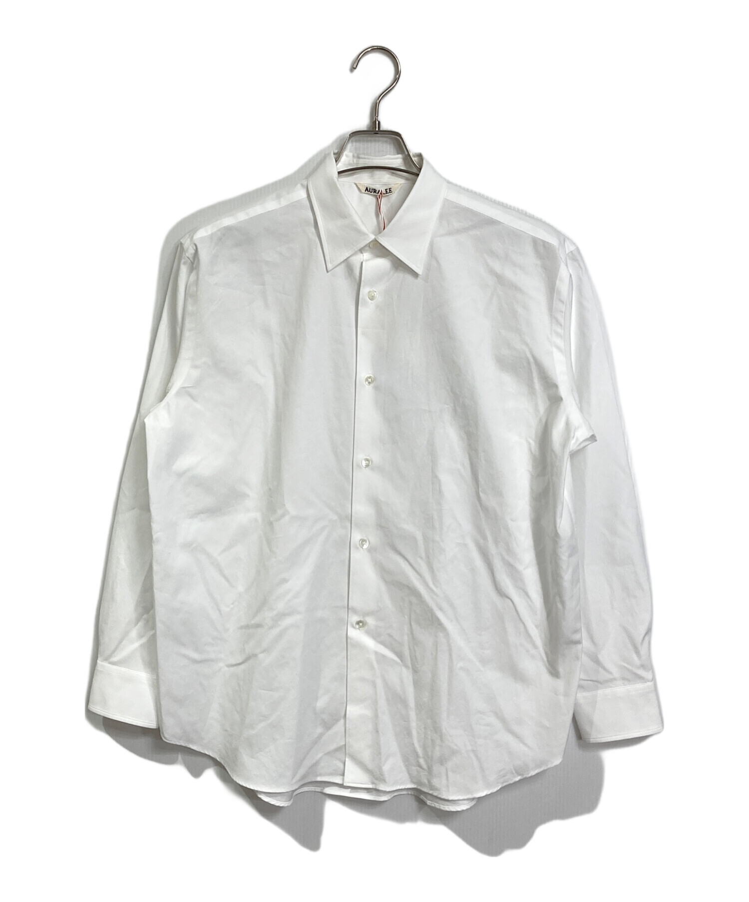 中古・古着通販】AURALEE (オーラリー) WASHED FINX TWILL SHIRT 