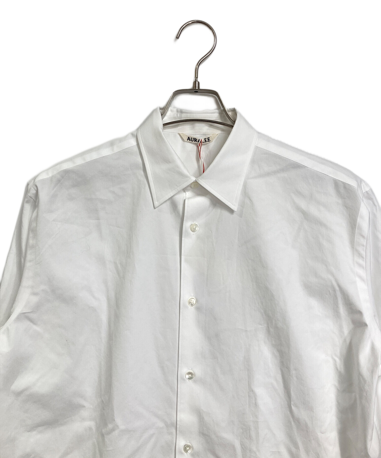 中古・古着通販】AURALEE (オーラリー) WASHED FINX TWILL SHIRT