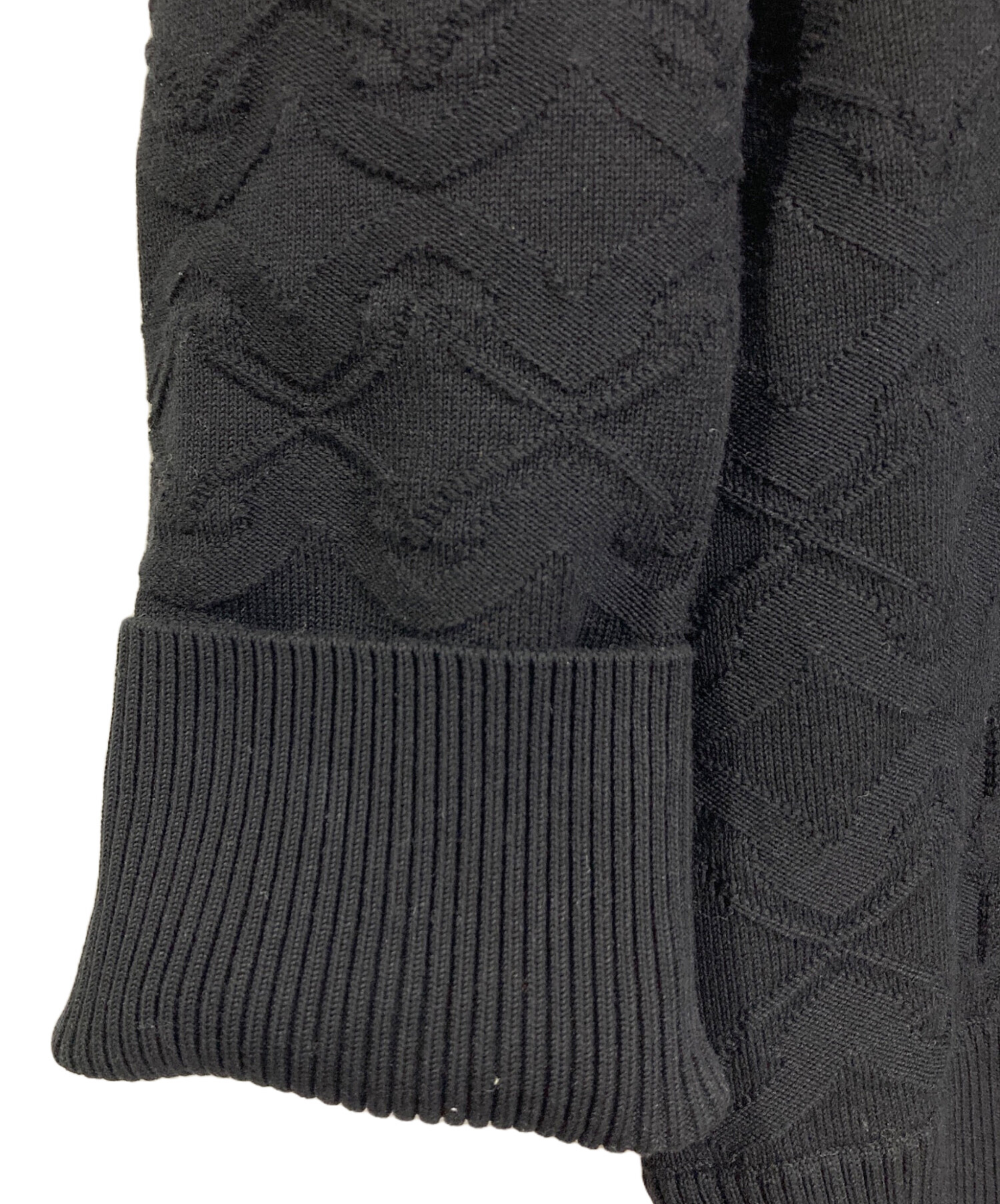 中古・古着通販】CHANEL (シャネル) バックココマーク7分袖ニット 