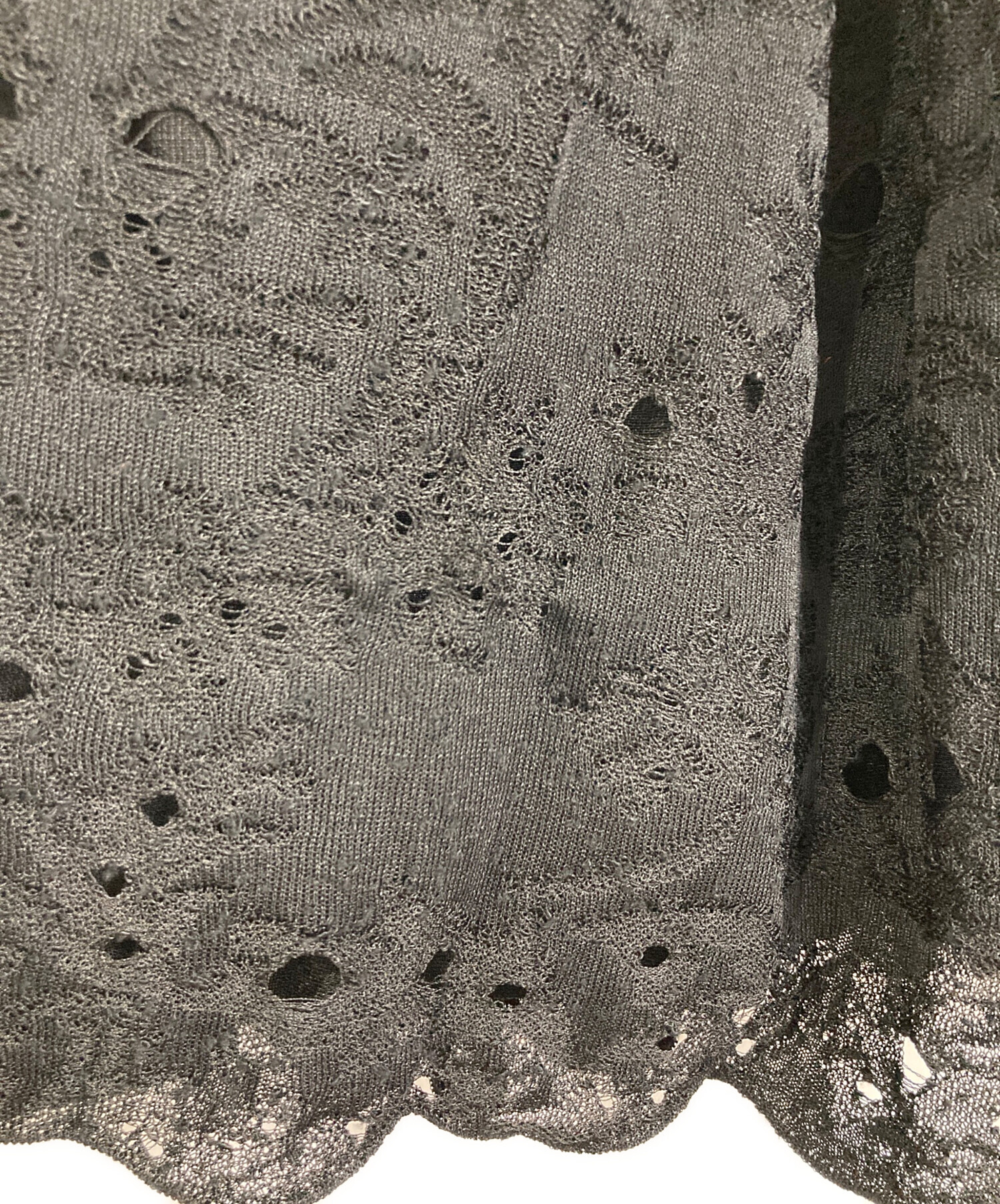 中古・古着通販】CHANEL (シャネル) ココマークチャームレースミニ