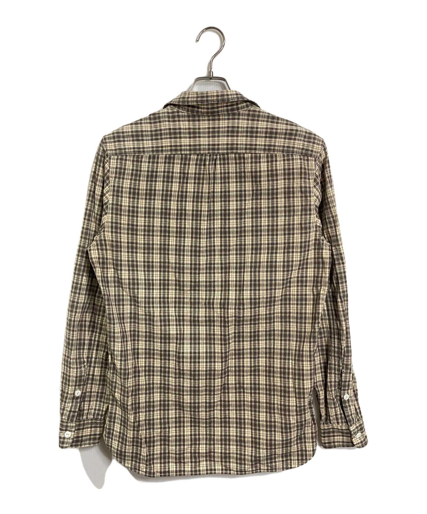 中古・古着通販】RRL (ダブルアールエル) コットンチェックシャツ 長袖