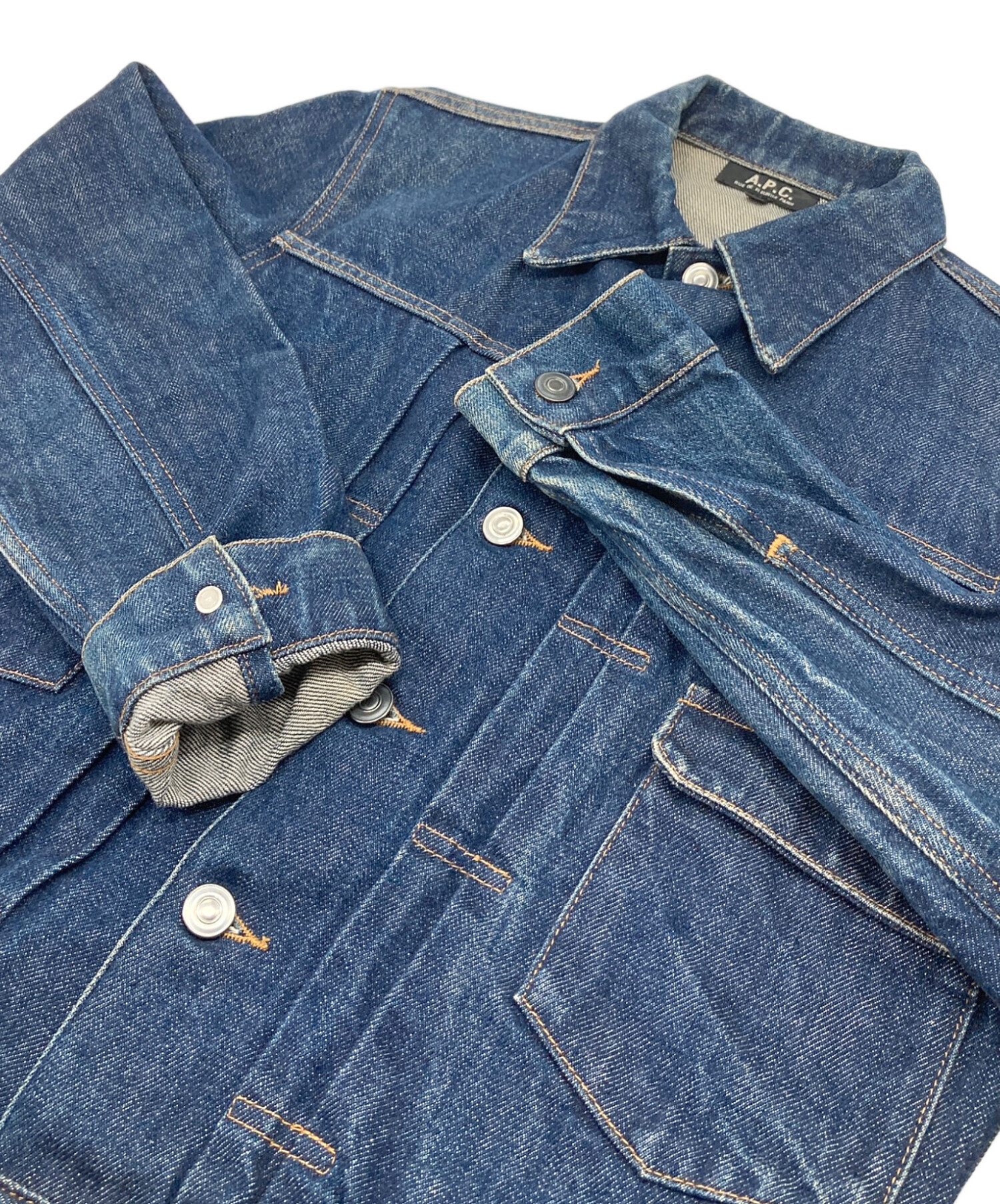 A.P.C. インディゴデニムジャケット M デニムジャケット｜HOMME ｜A.P.C. | アーペーセー日本公式オンライン