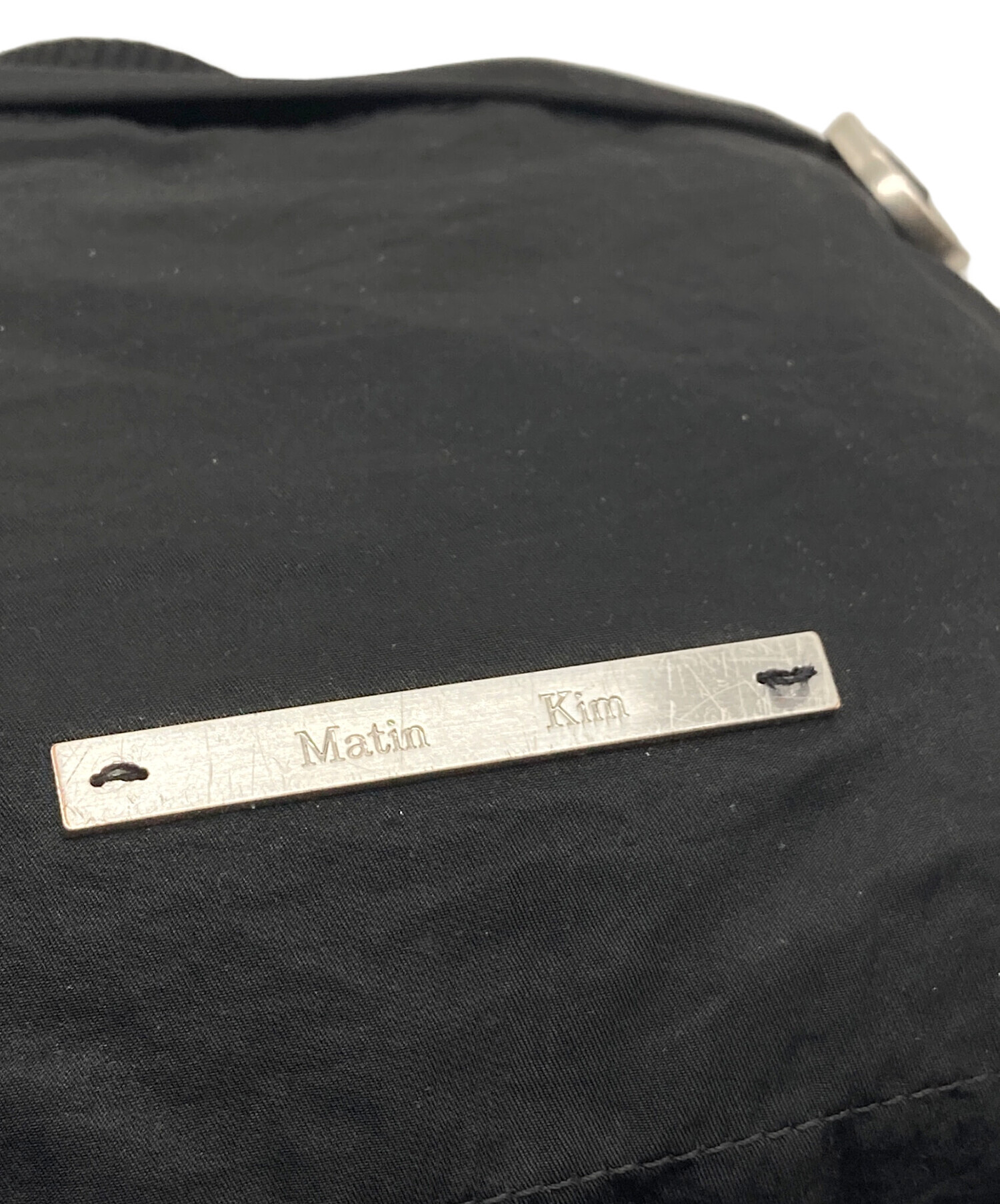 中古・古着通販】matin kim (マーティン・キム) メッシュナップサック 