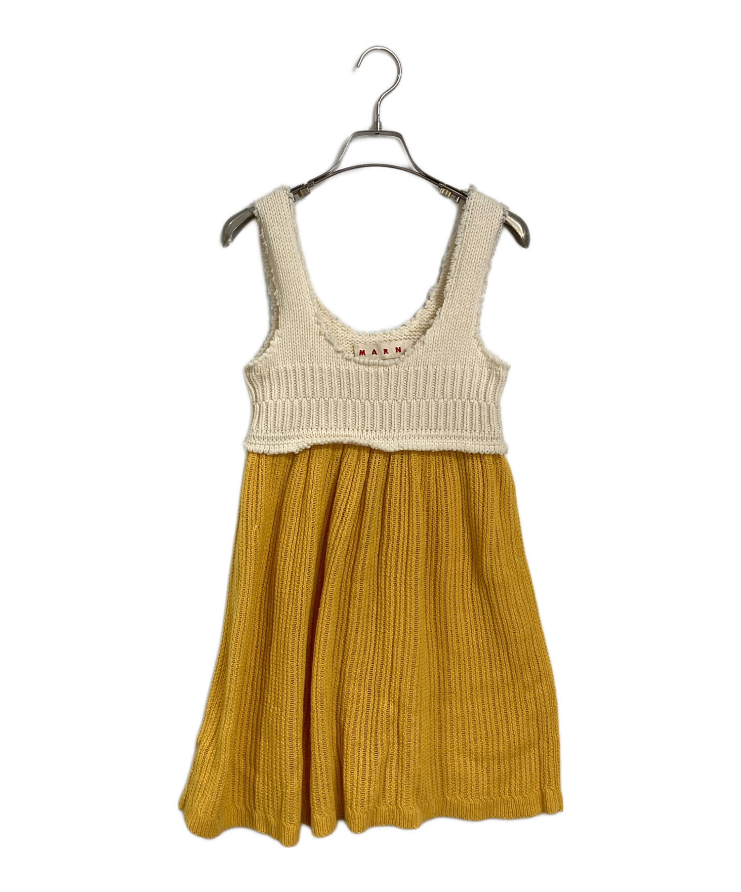 K*。様 MARNI ノースリーブ　マルニ 中古・古着通販】MARNI (マルニ) カシミヤウールノースリーブニット