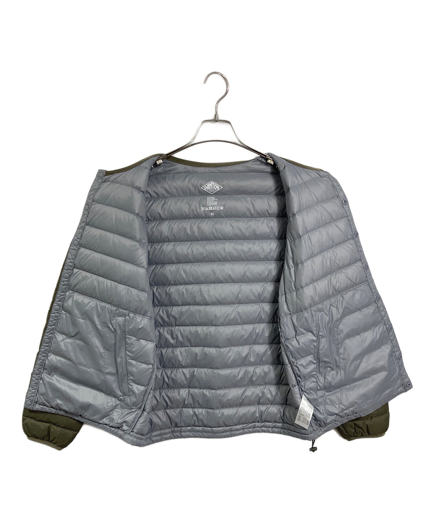 中古・古着通販】DANTON (ダントン) インナーダウンジャケット ダウン