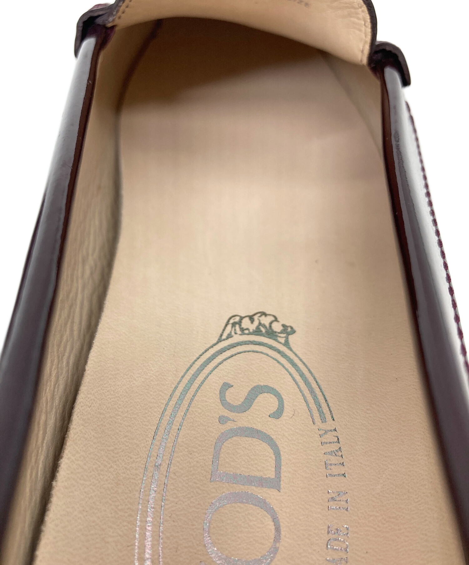 中古・古着通販】TOD'S (トッズ) エナメルドライビングシューズ