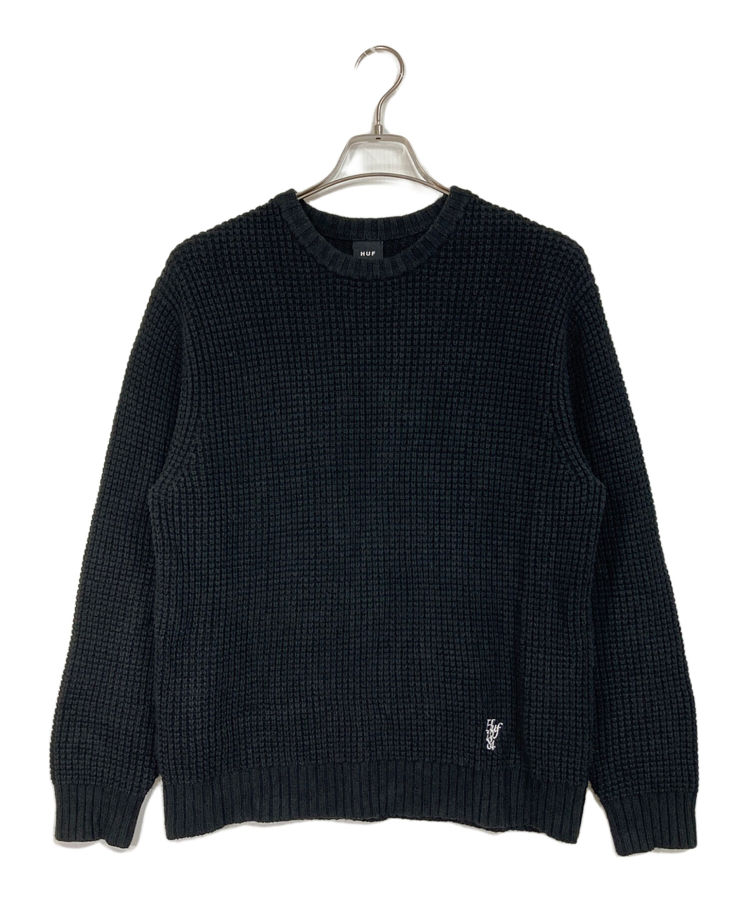 中古・古着通販】HUF (ハフ) 1984 MELANGE SWEATER ワッフルニット