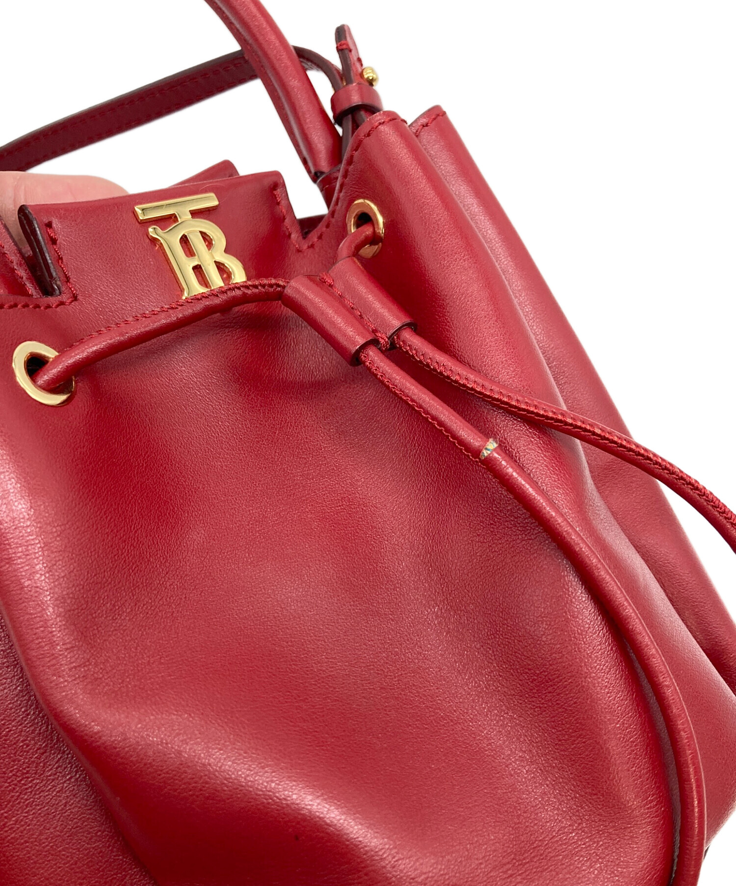 中古・古着通販】BURBERRY (バーバリー) ミニ TBバケットバッグ