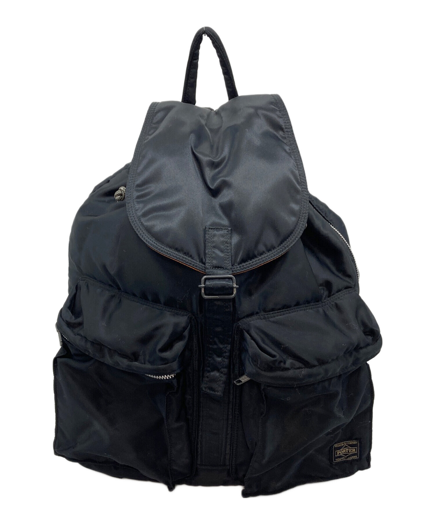 【未使用級】ポーター　PORTER タンカー リュック 黒 廃盤 中古・古着通販】PORTER (ポーター) タンカーリュックサック ブラック
