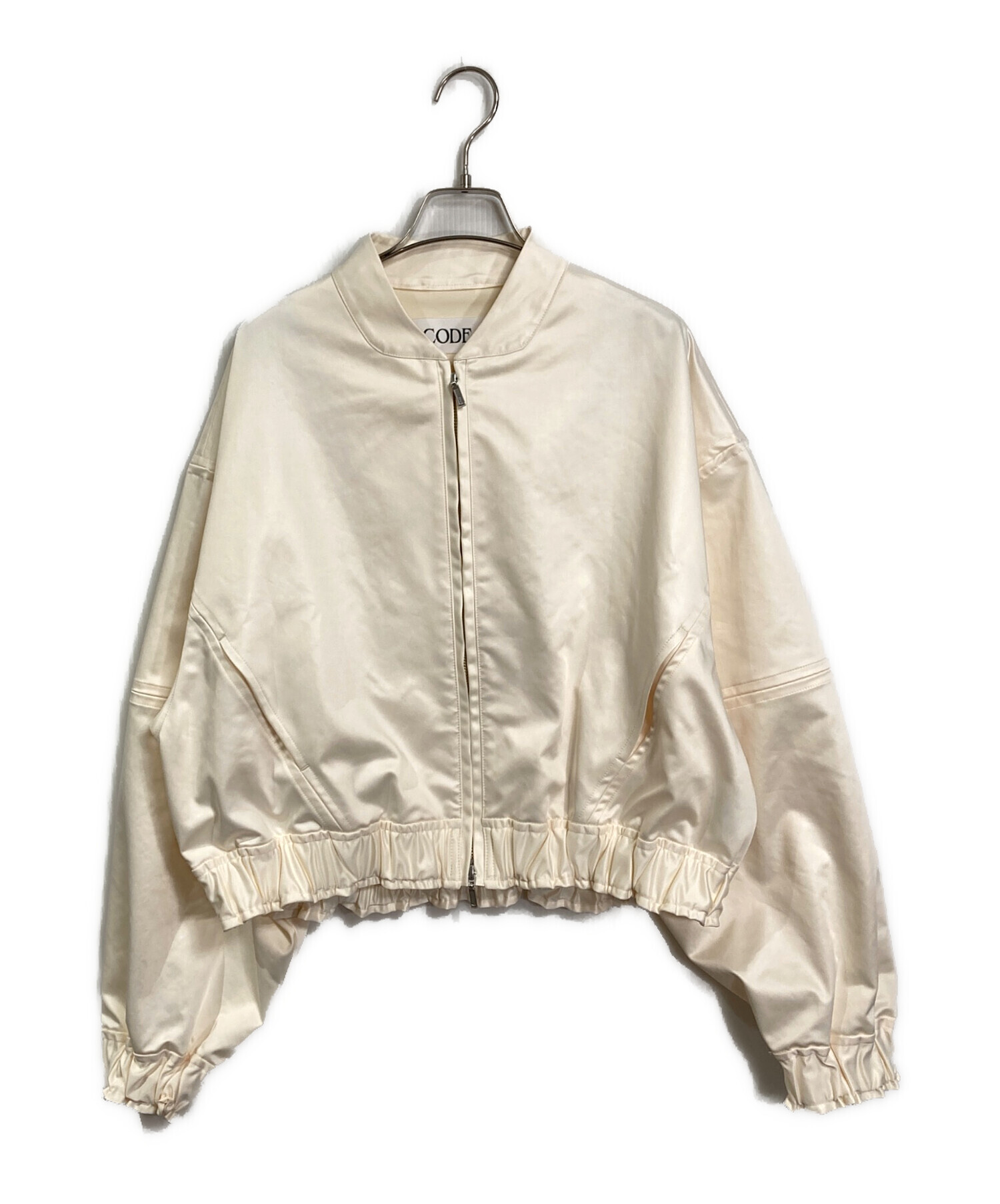 中古・古着通販】code a (コードエー) satin bomber jacket/サテン