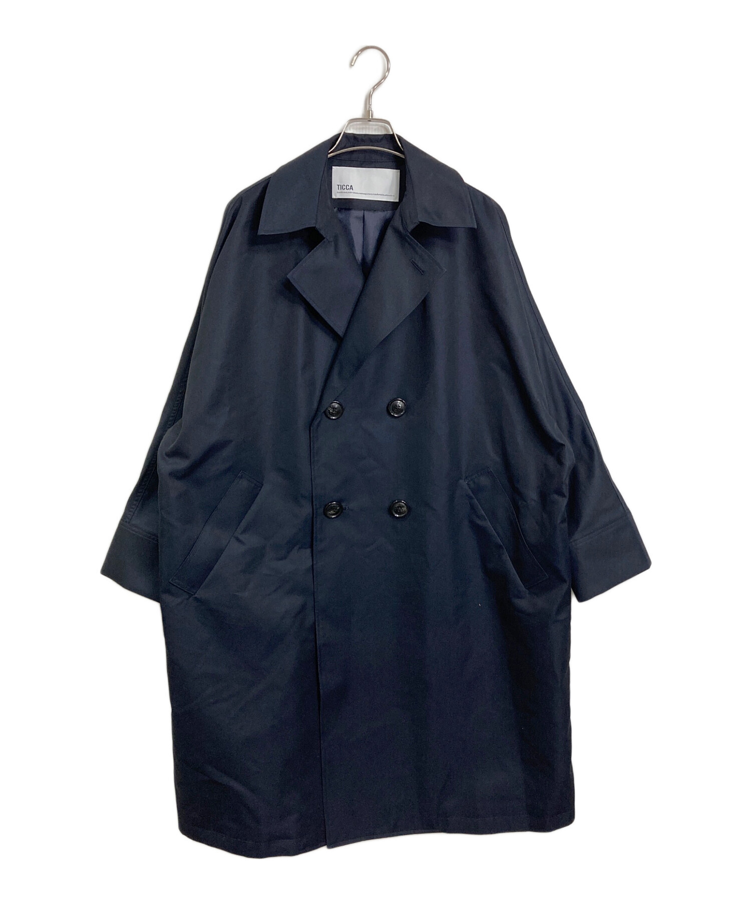 中古・古着通販】TICCA (ティッカ) 26SS テントトレンチコート 