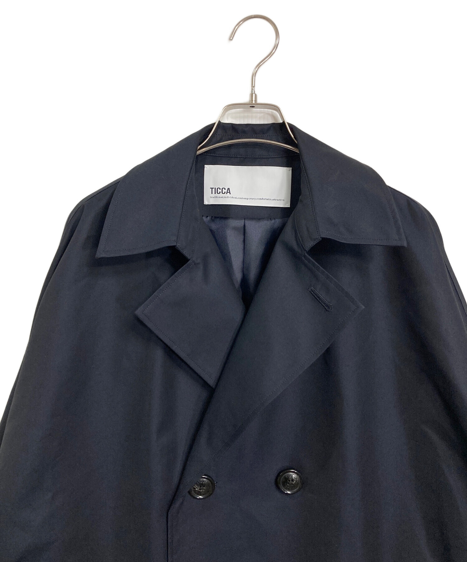 中古・古着通販】TICCA (ティッカ) 26SS テントトレンチコート