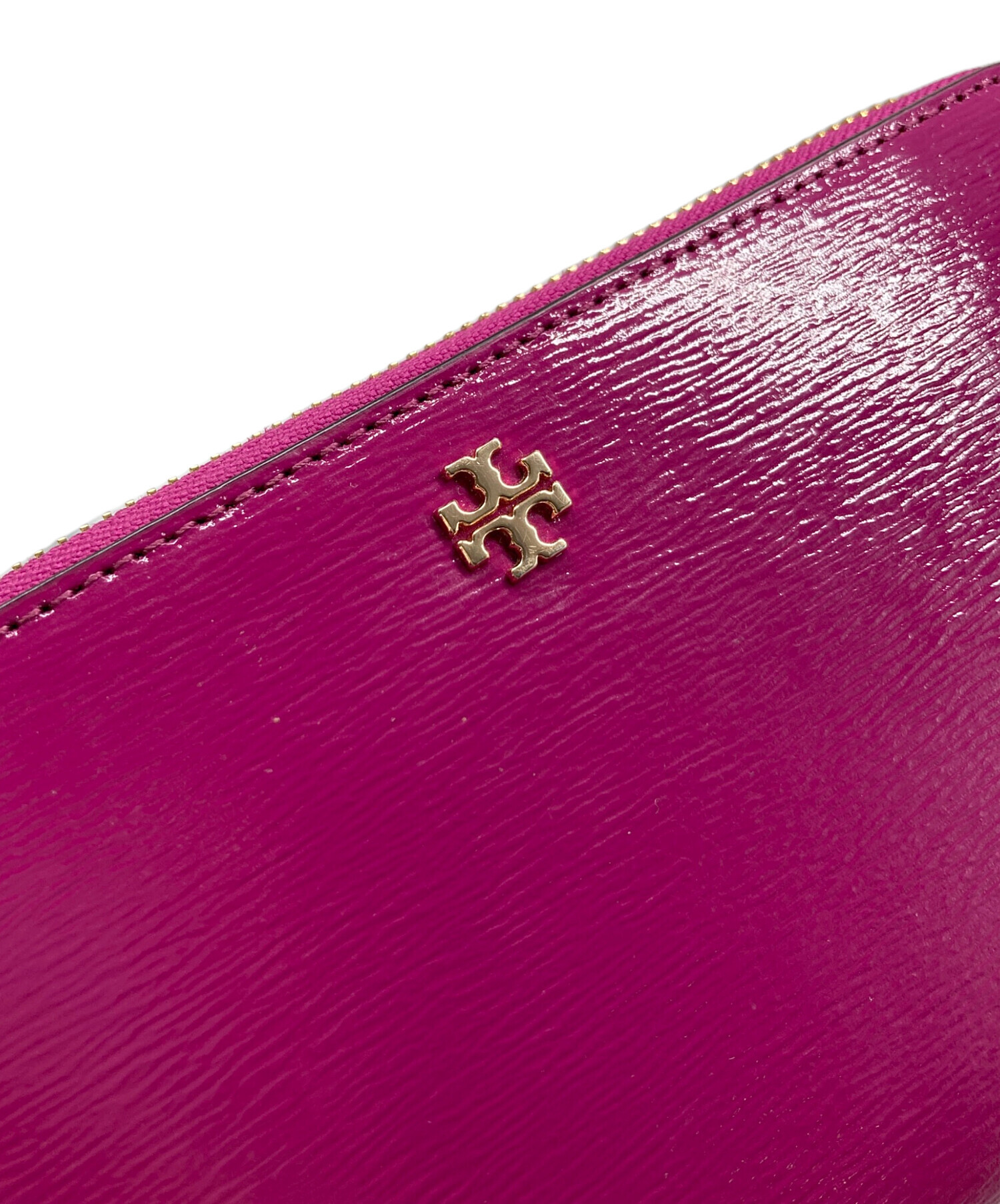 中古・古着通販】TORY BURCH (トリーバーチ) エナメルロングウォレット