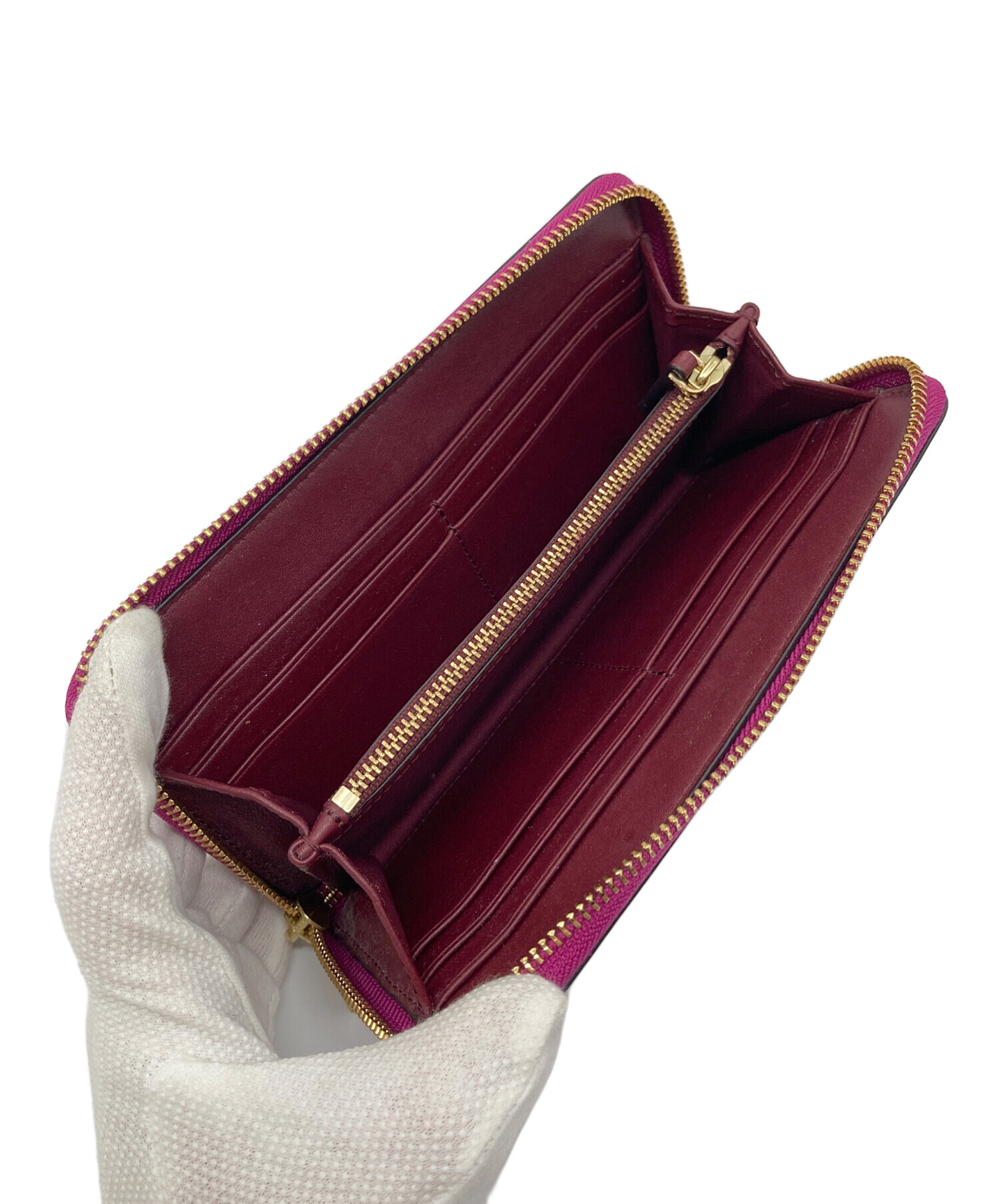 中古・古着通販】TORY BURCH (トリーバーチ) エナメルロングウォレット