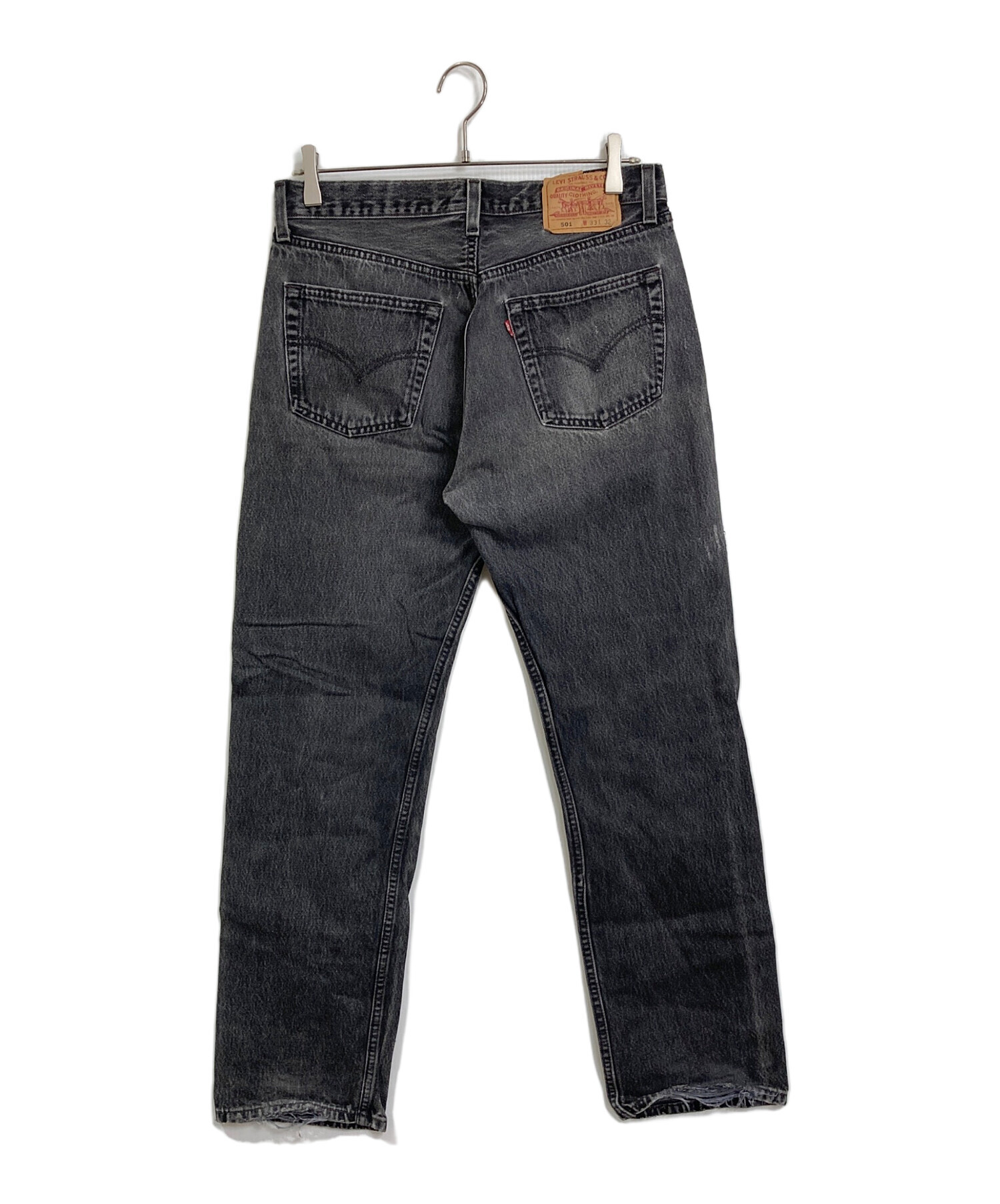 中古・古着通販】LEVI'S (リーバイス) 【古着】501サルファブラック