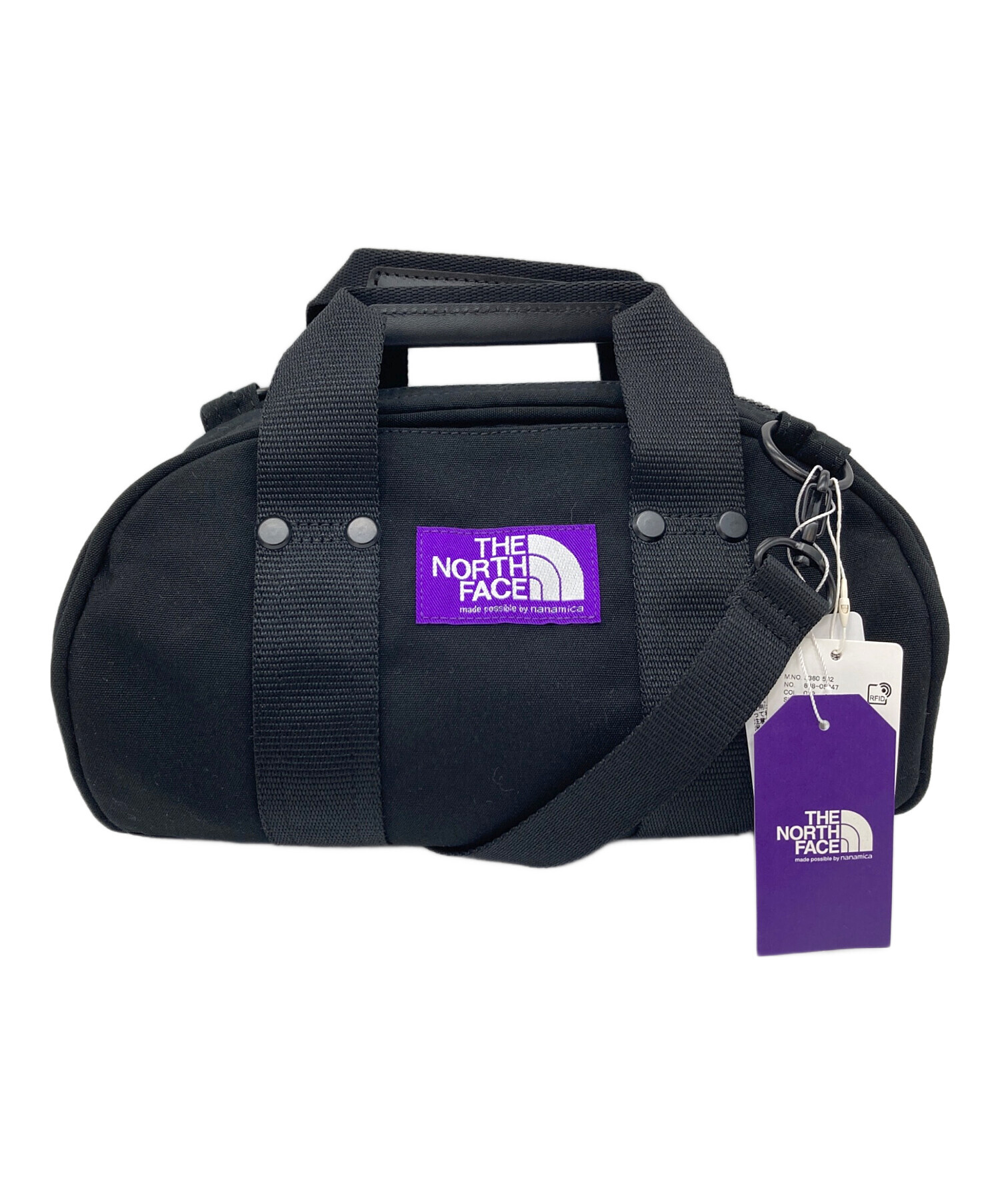 NORTH FACE パープルレーベル　デミダッフルバッグ　黒　美中古 中古・古着通販】THE NORTHFACE PURPLELABEL (ザ・ノースフェイス