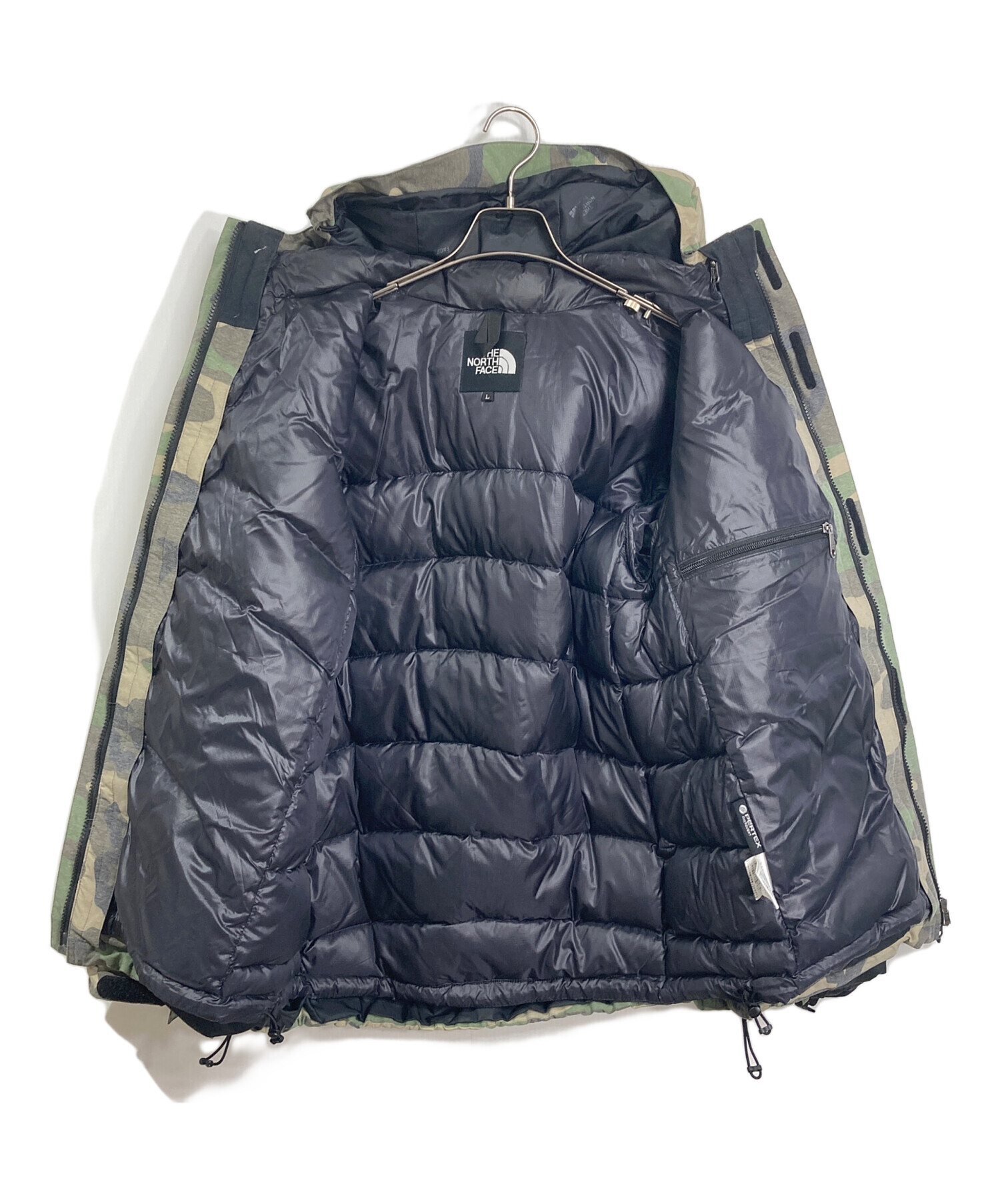 【バナナ苫小牧】美品☆THE NORTH FACE/ノースフェイス NP61421 ジャケット Novelty Zeus Triclimate JKT  カモフラ メンズ M インナーダウン欠品 049_1.jpg?20140924100138