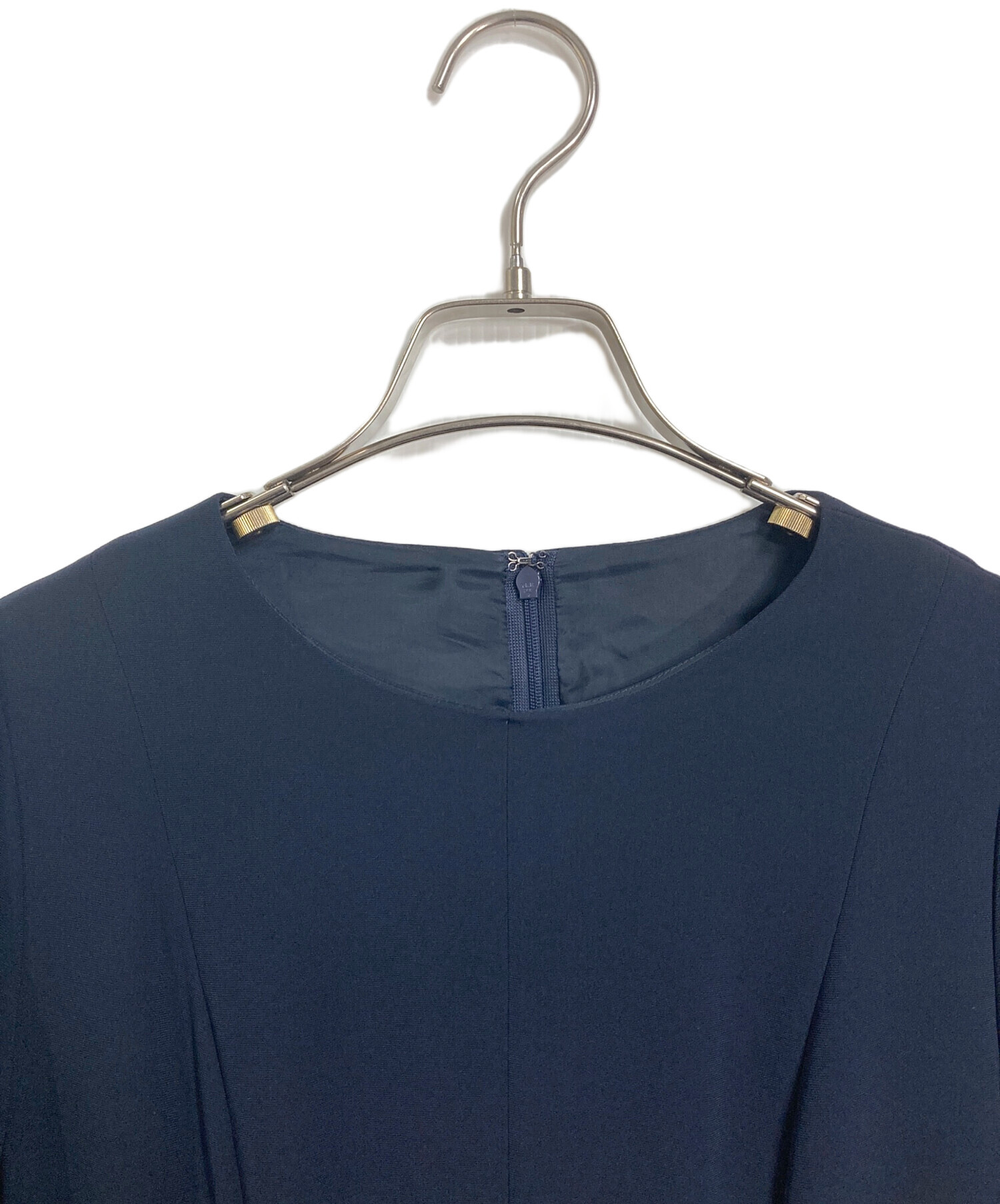 中古・古着通販】ANAYI (アナイ) タックフレアワンピース 長袖 