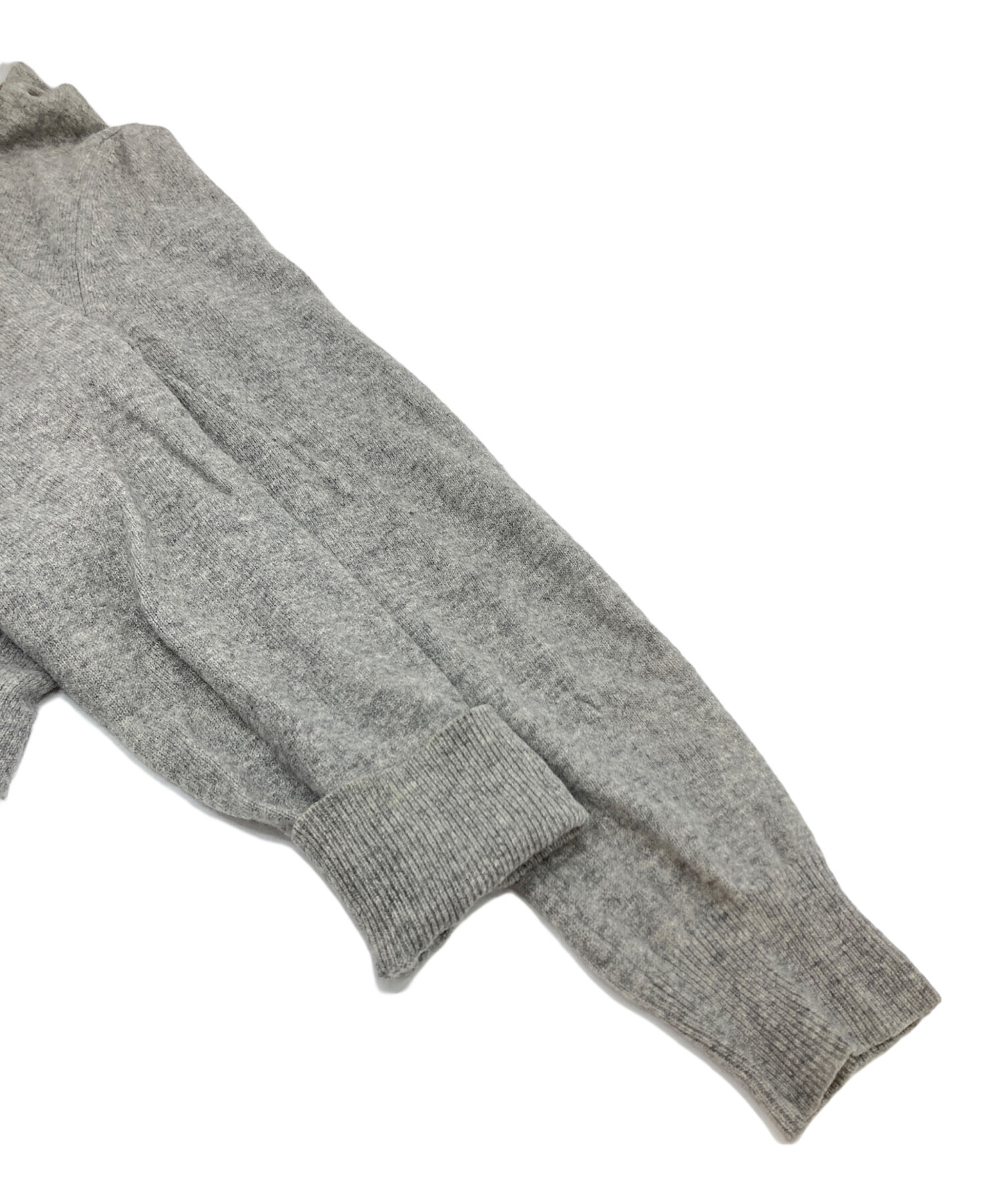 トリコ コムデギャルソン ウール ニット カーディガン M オフホワイト 中古・古着通販】PLAY COMME des GARCONS (プレイコムデギャルソン