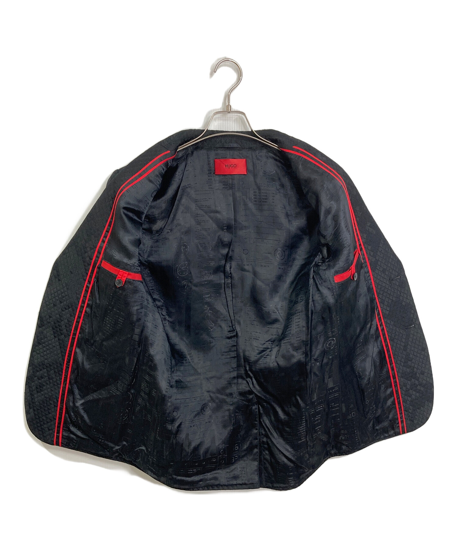 中古・古着通販】HUGO BOSS (ヒューゴ ボス) 裏地総柄ダイヤキルト 