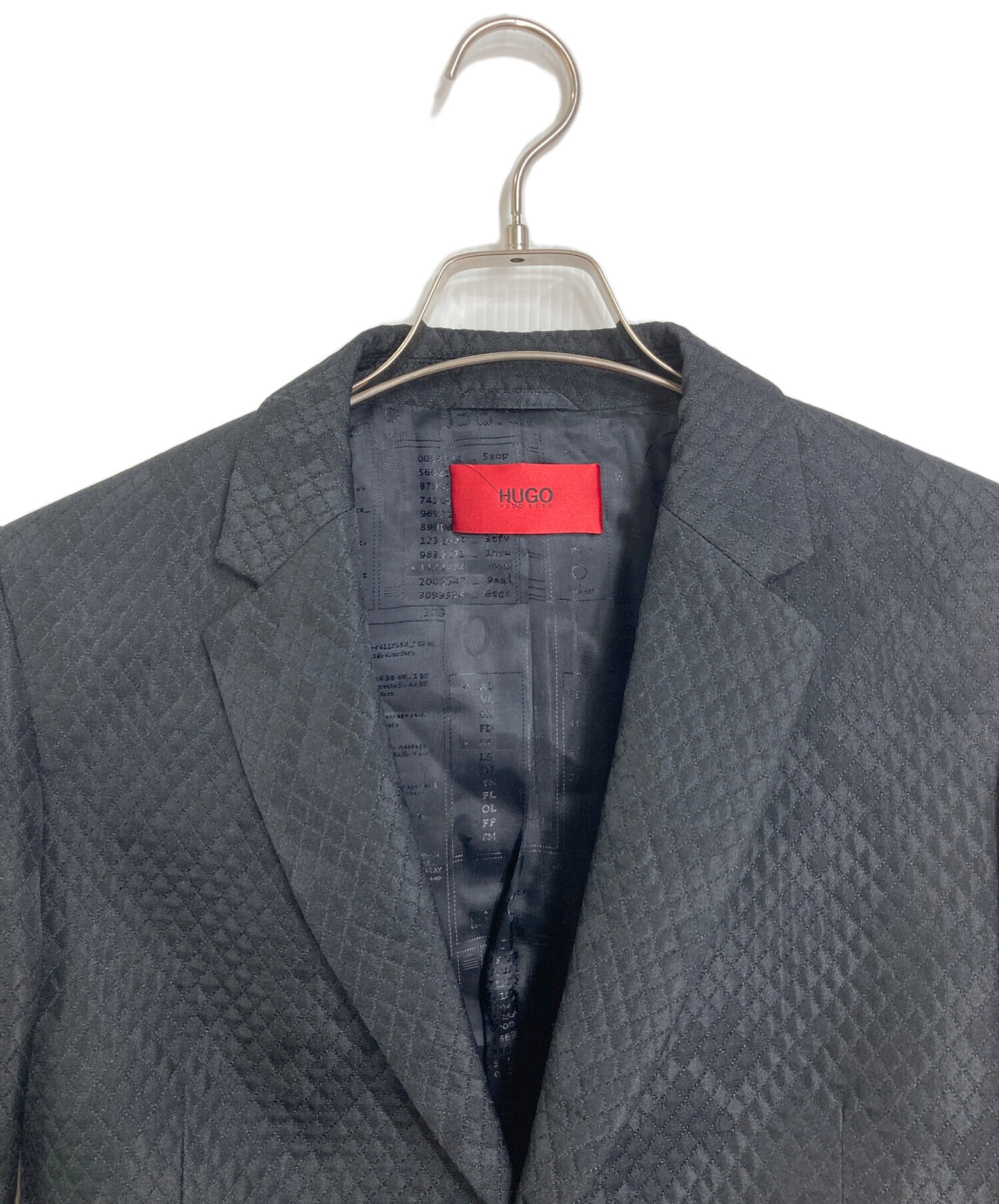 中古・古着通販】HUGO BOSS (ヒューゴ ボス) 裏地総柄ダイヤキルト 