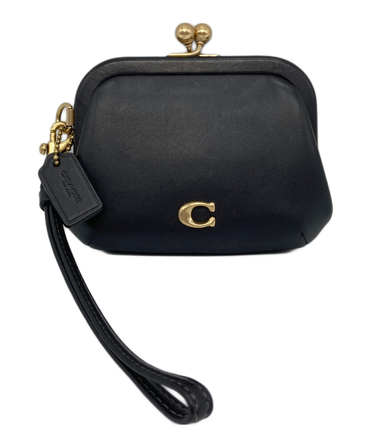 中古・古着通販】COACH (コーチ) キスロック コイン パース がまぐち