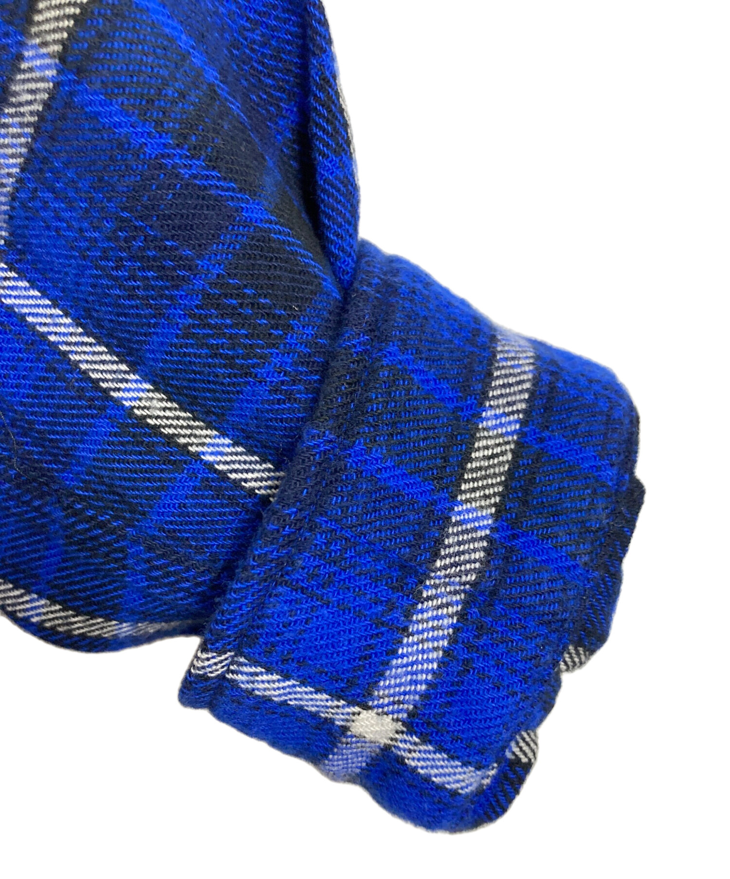 中古・古着通販】RATS (ラッツ) 24AW COTTON FLANNEL BLUE CHECK SHIRT 中古・古着通販】RATS (ラッツ) 24AW COTTON FLANNEL BLUE CHECK SHIRT