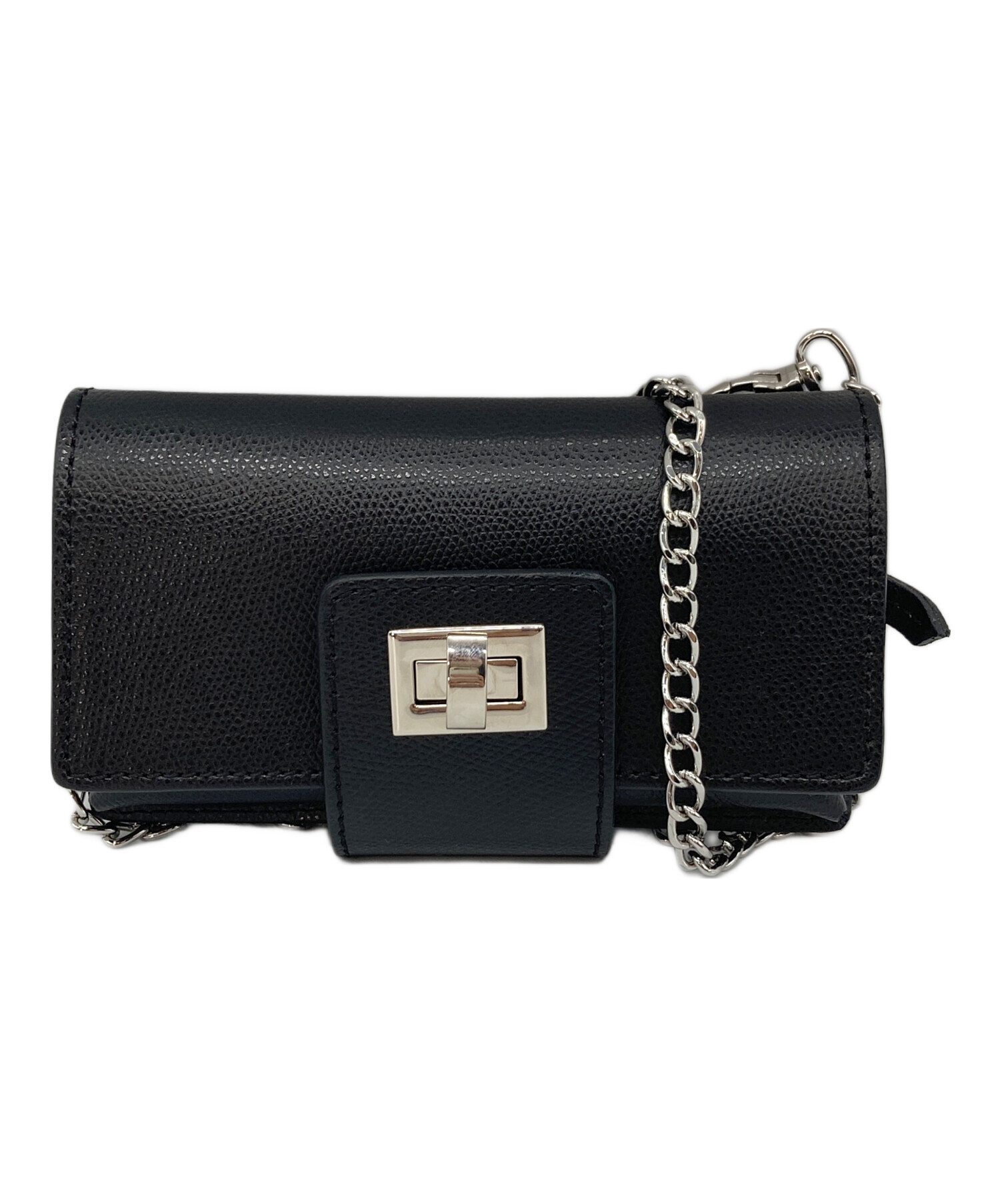 中古・古着通販】hoaw (ハァウ) ウォレットチェーンバッグ イタリア製 