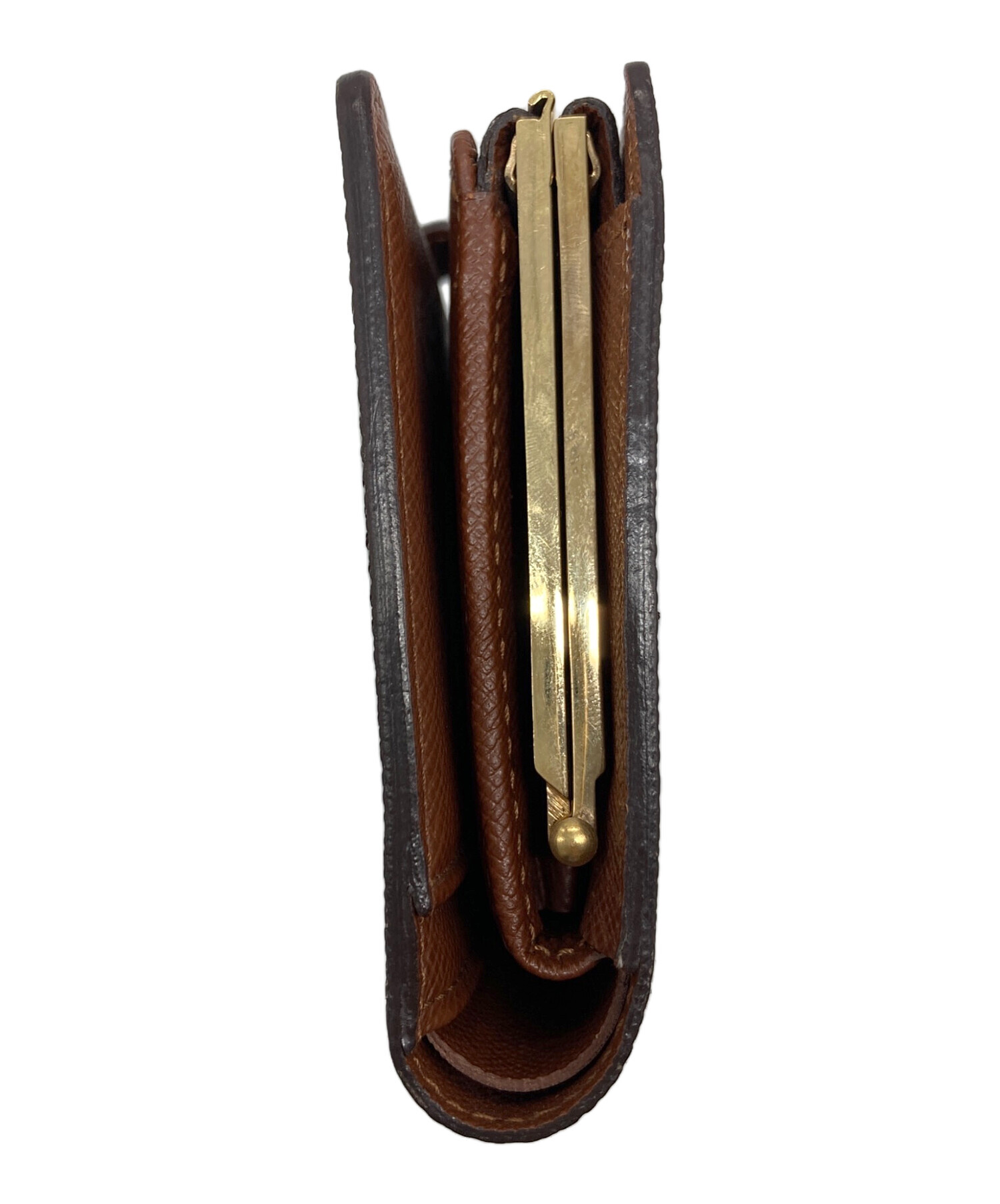 LOUIS VUITTON  ルイヴィトン　二つ折りがま口財布 中古・古着通販】LOUIS VUITTON (ルイ ヴィトン) がま口財布