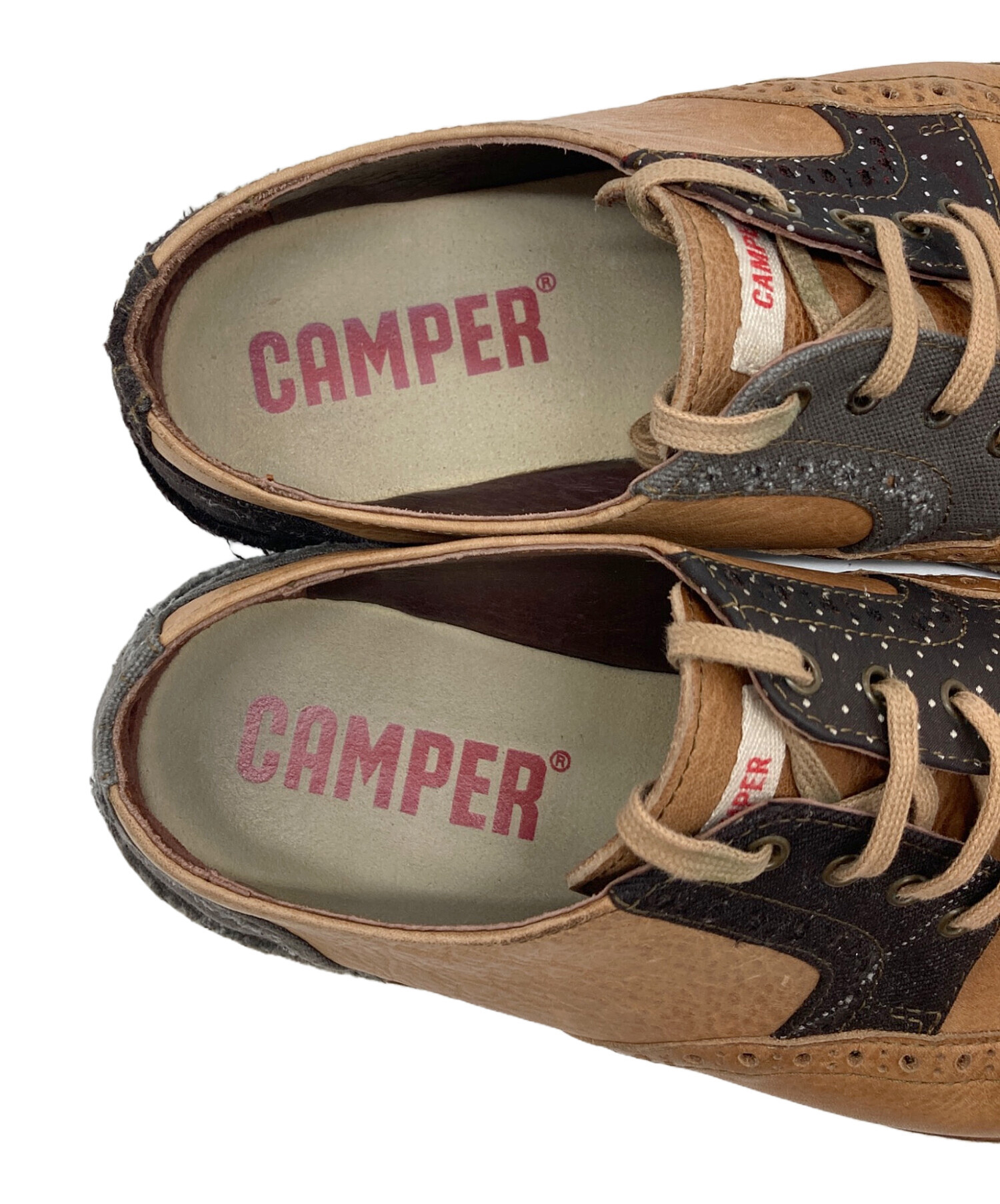 中古・古着通販】CAMPER (カンペール) ウィングチップシューズ 