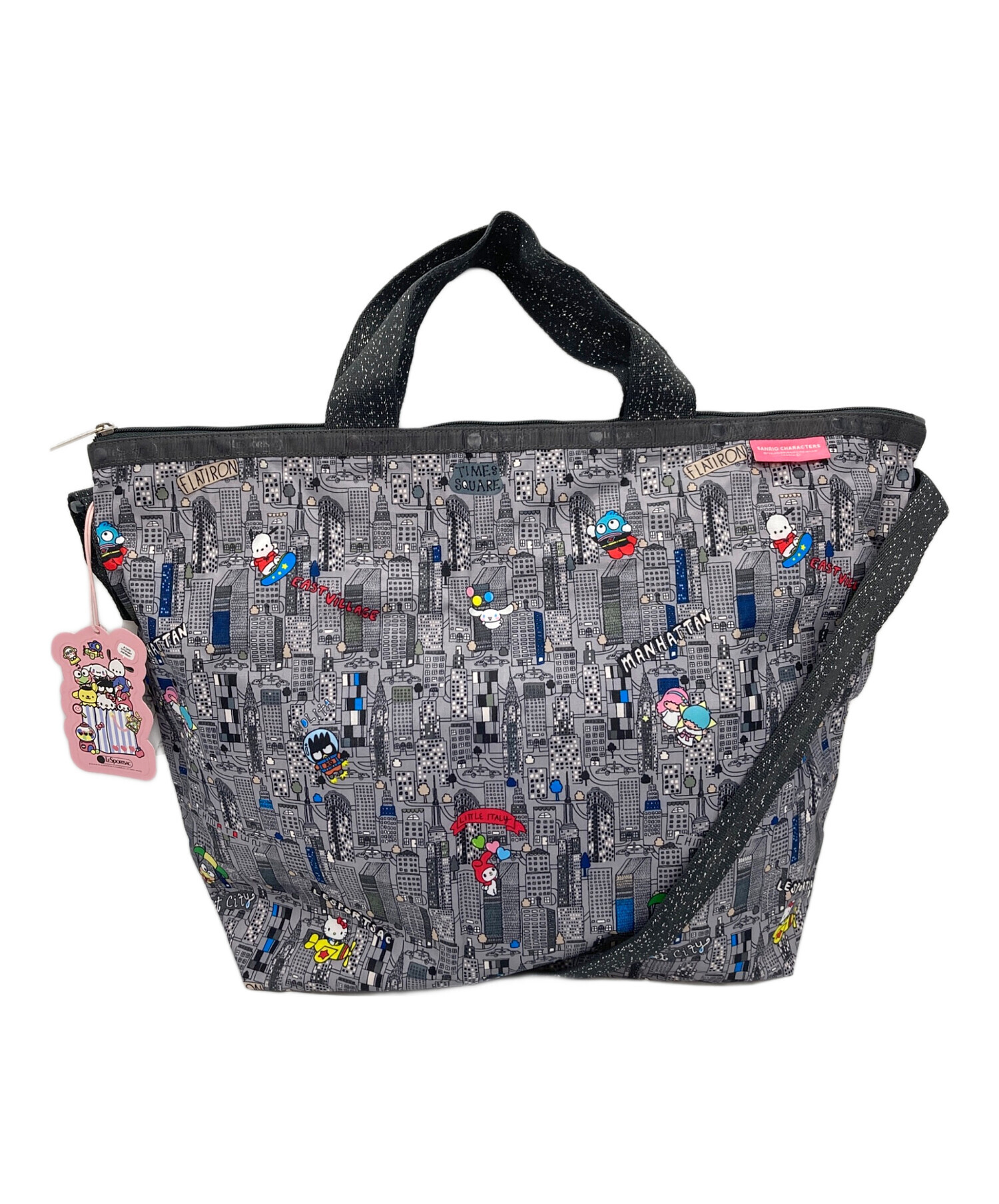 サンリオキャラクターズ プリント ショルダーバッグ LeSportsac