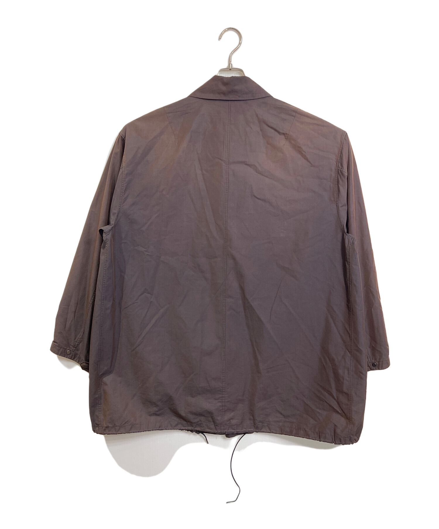 AURALEE オーラリー　CHAMBRAY BIG SOUTIEN COAT 中古・古着通販】AURALEE (オーラリー) CHAMBRAY BIG SOUTIEN COAT