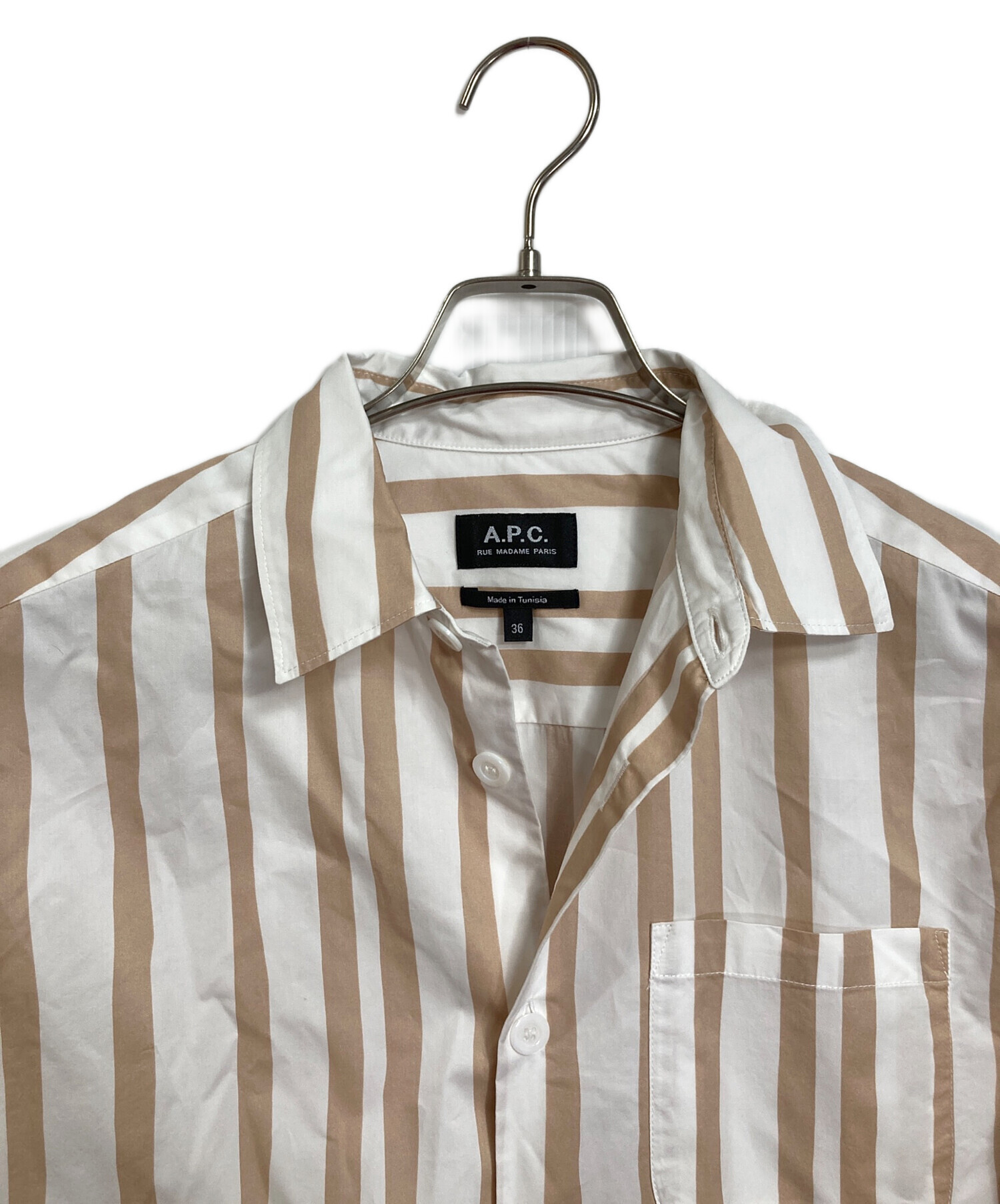 中古・古着通販】A.P.C. (アーペーセー) CHEMISE SELA SHIRT