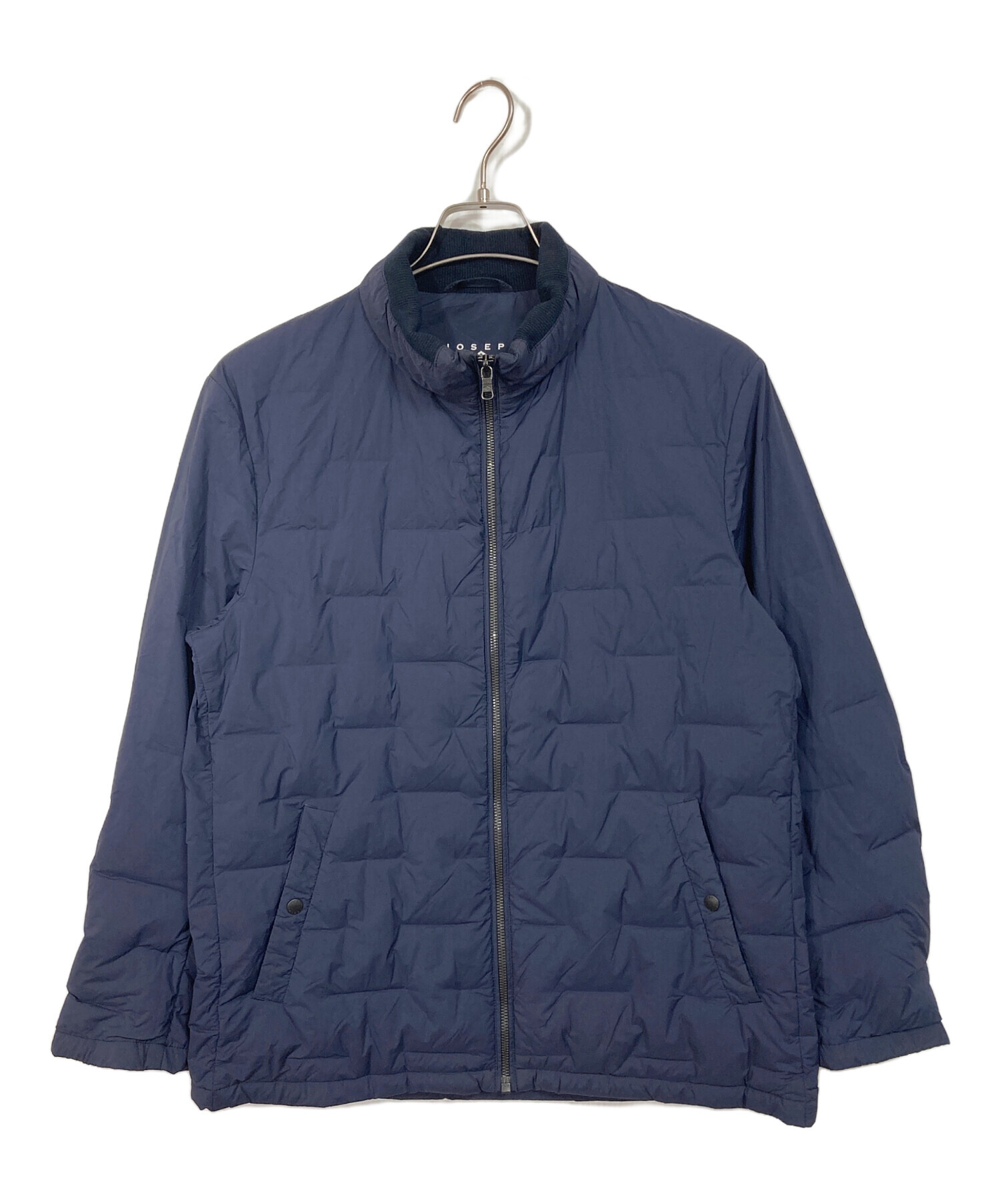 JOSEPH ABBOUD ジョセフアブード コート ネイビー L ミドル丈 中古・古着通販】JOSEPH ABBOUD (ジョセフアブード) Wストレッチ